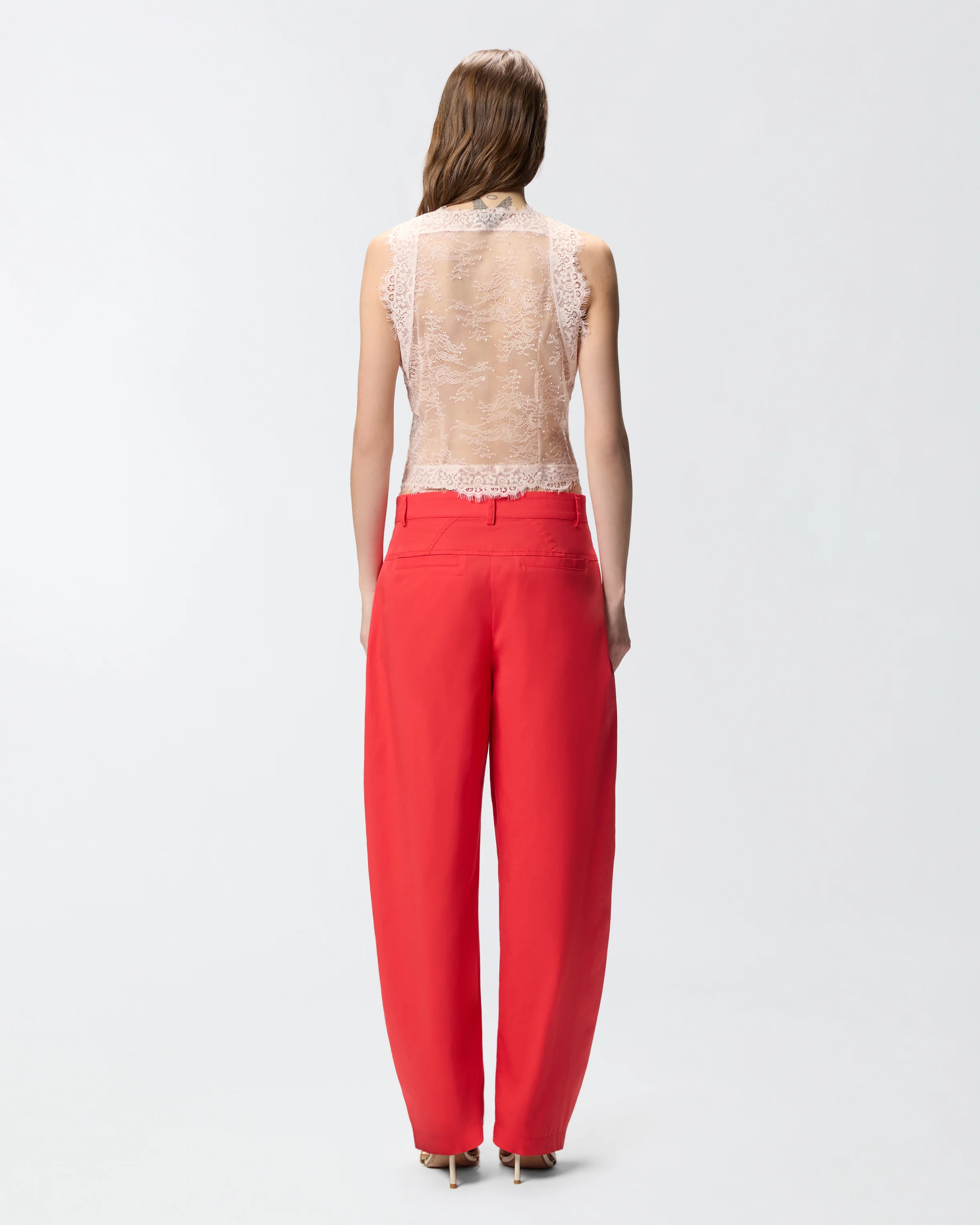 Gilet in pizzo valencienne - Image 3