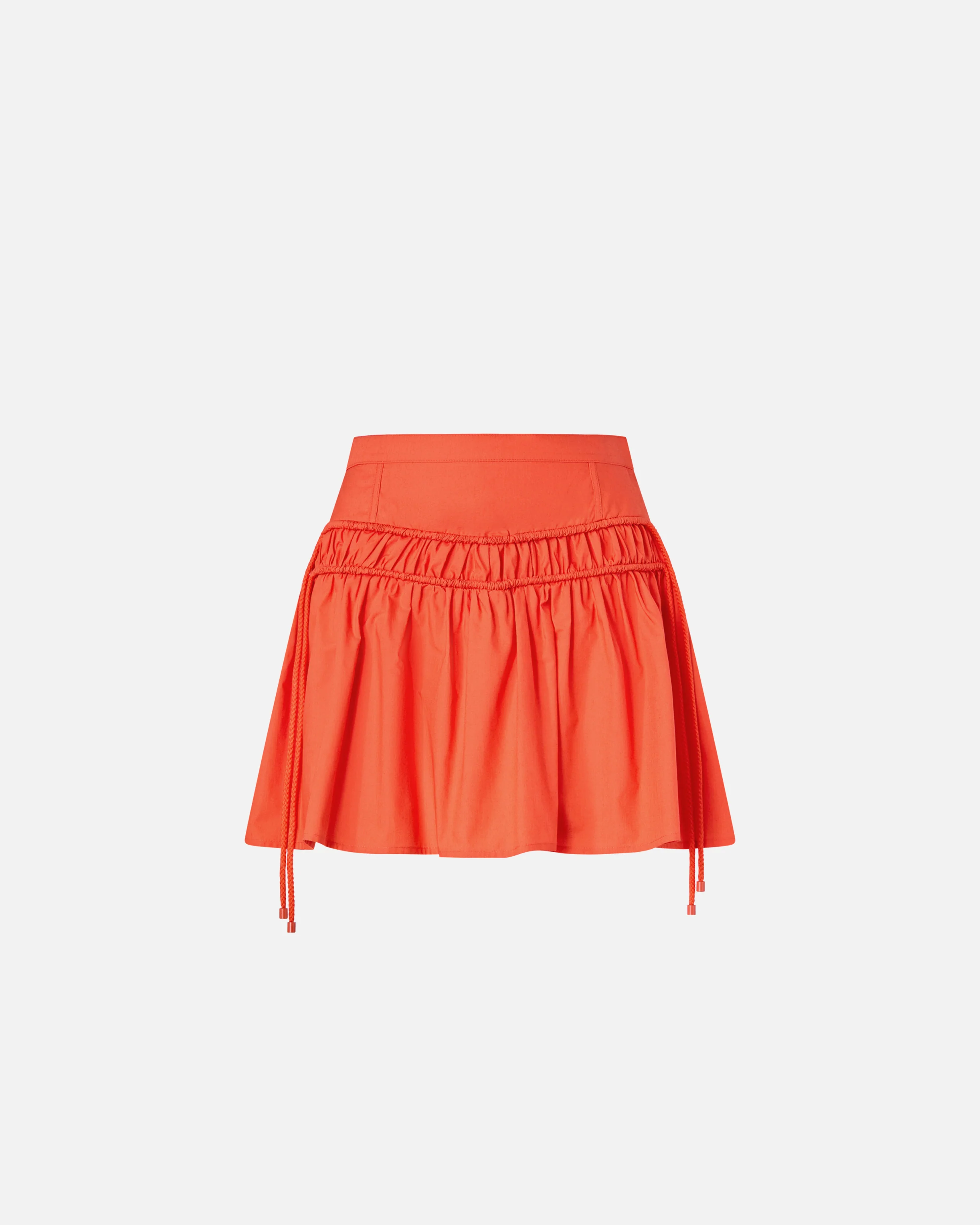 Gonna corta con arricci e coulisse - Image 5