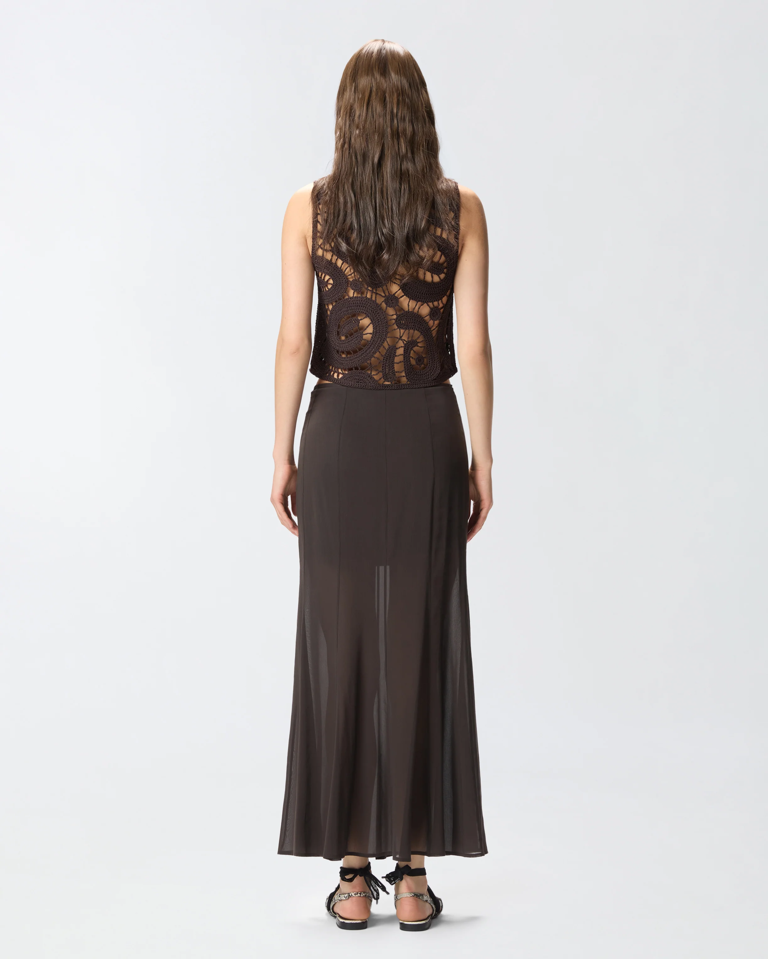Gonna lunga con trasparenze - Image 3