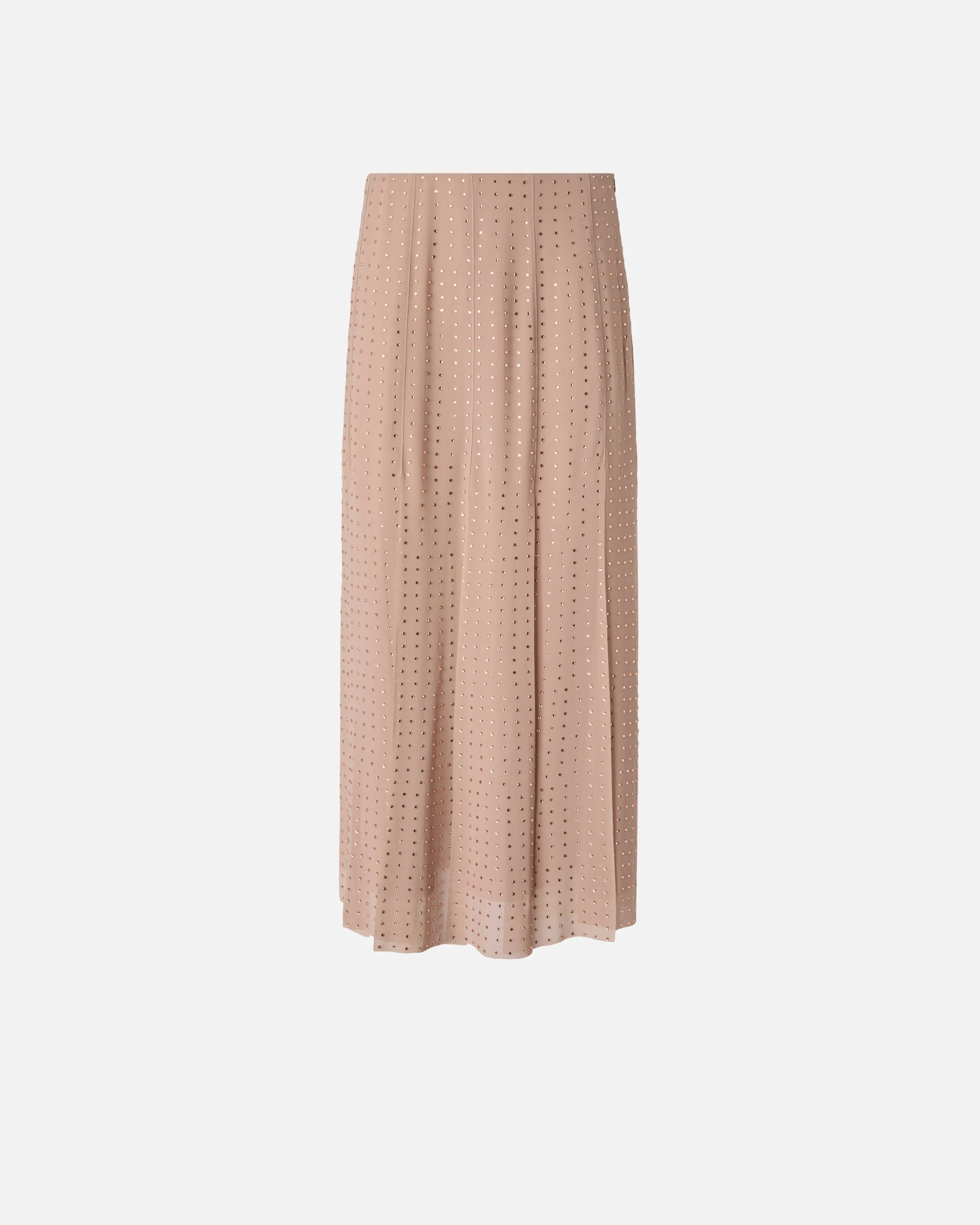 Gonna midi con frange e strass - Image 5