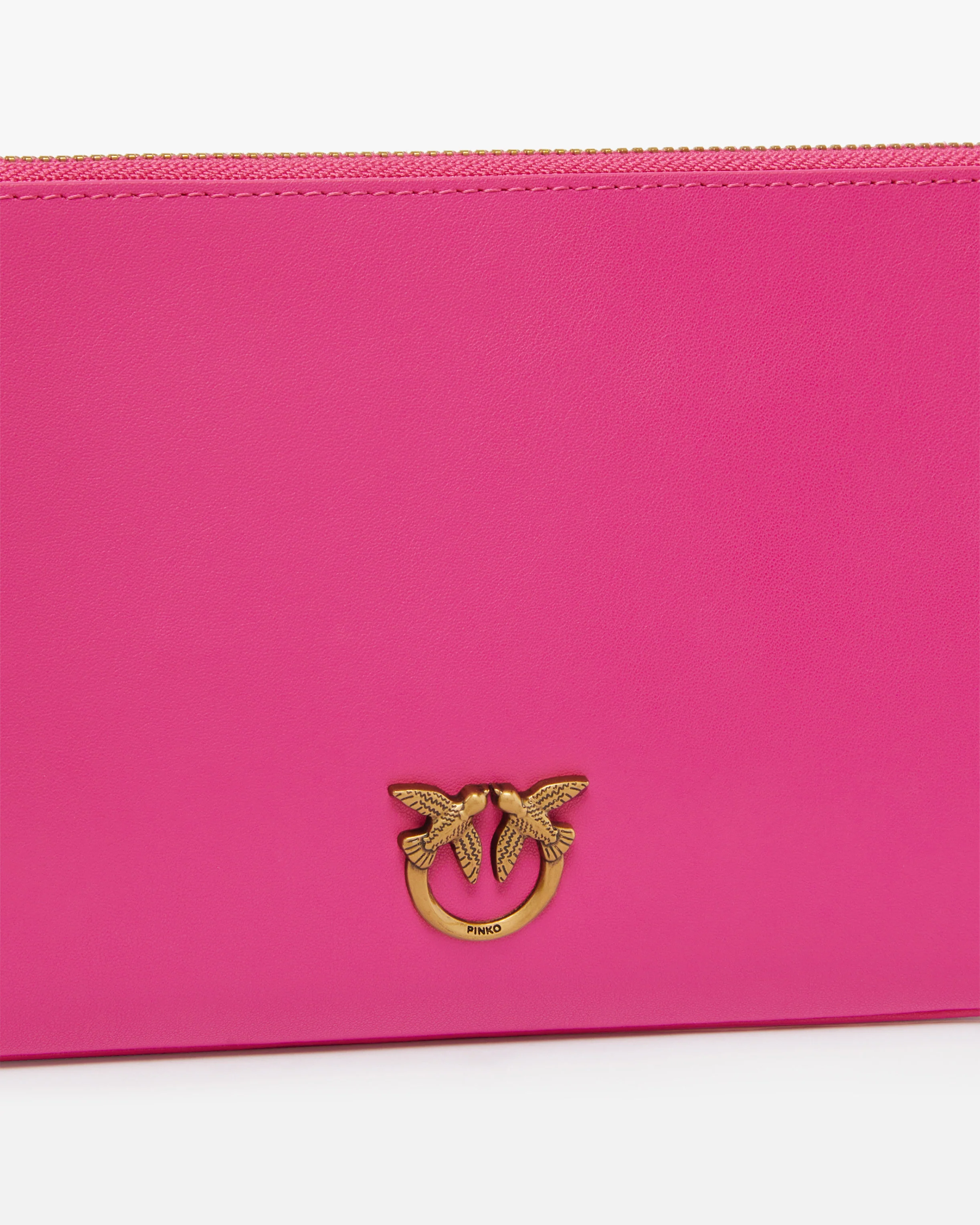Horizontal Flat Bag in pelle - Image 3