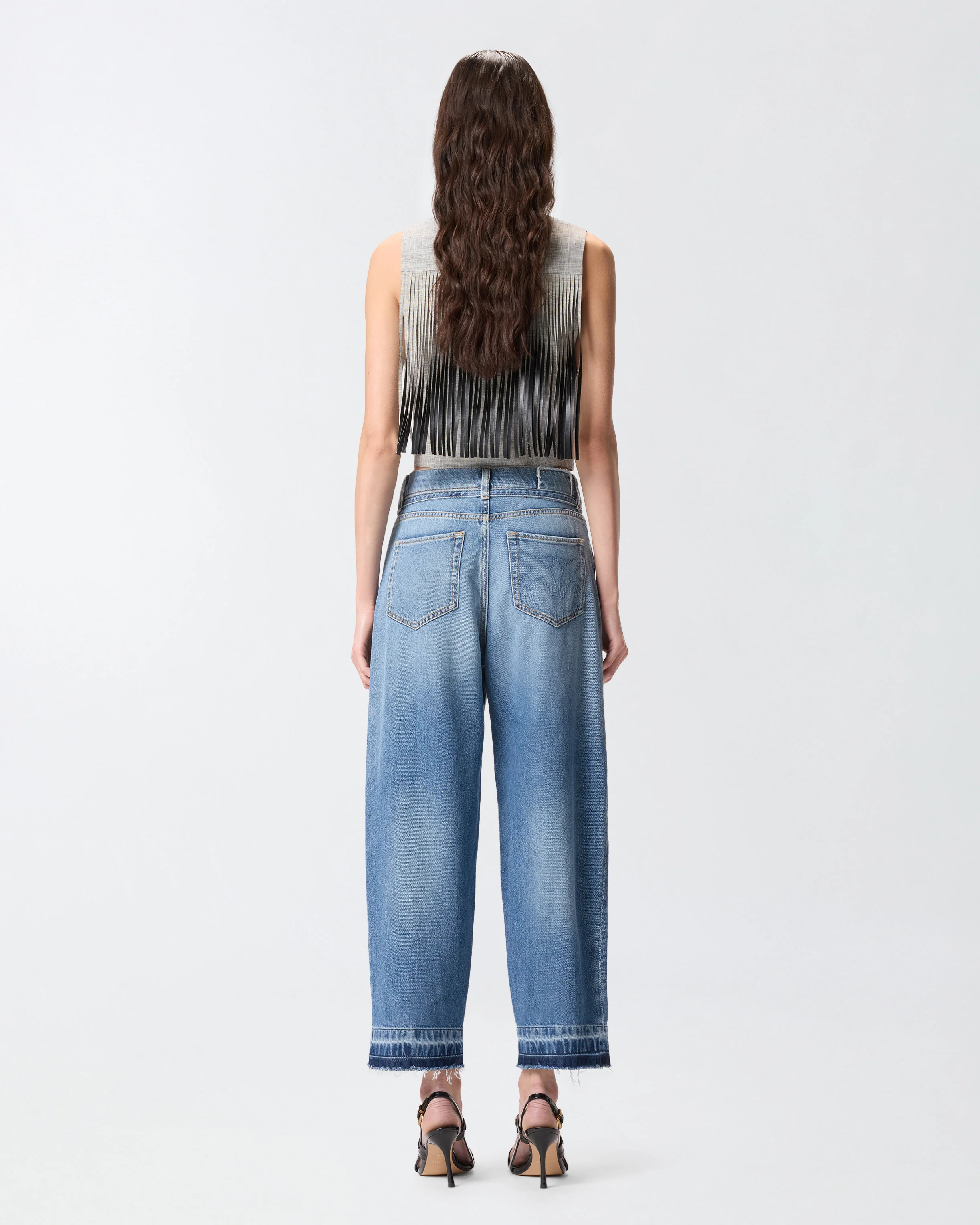 Jeans balloon effetto vissuto - Image 3