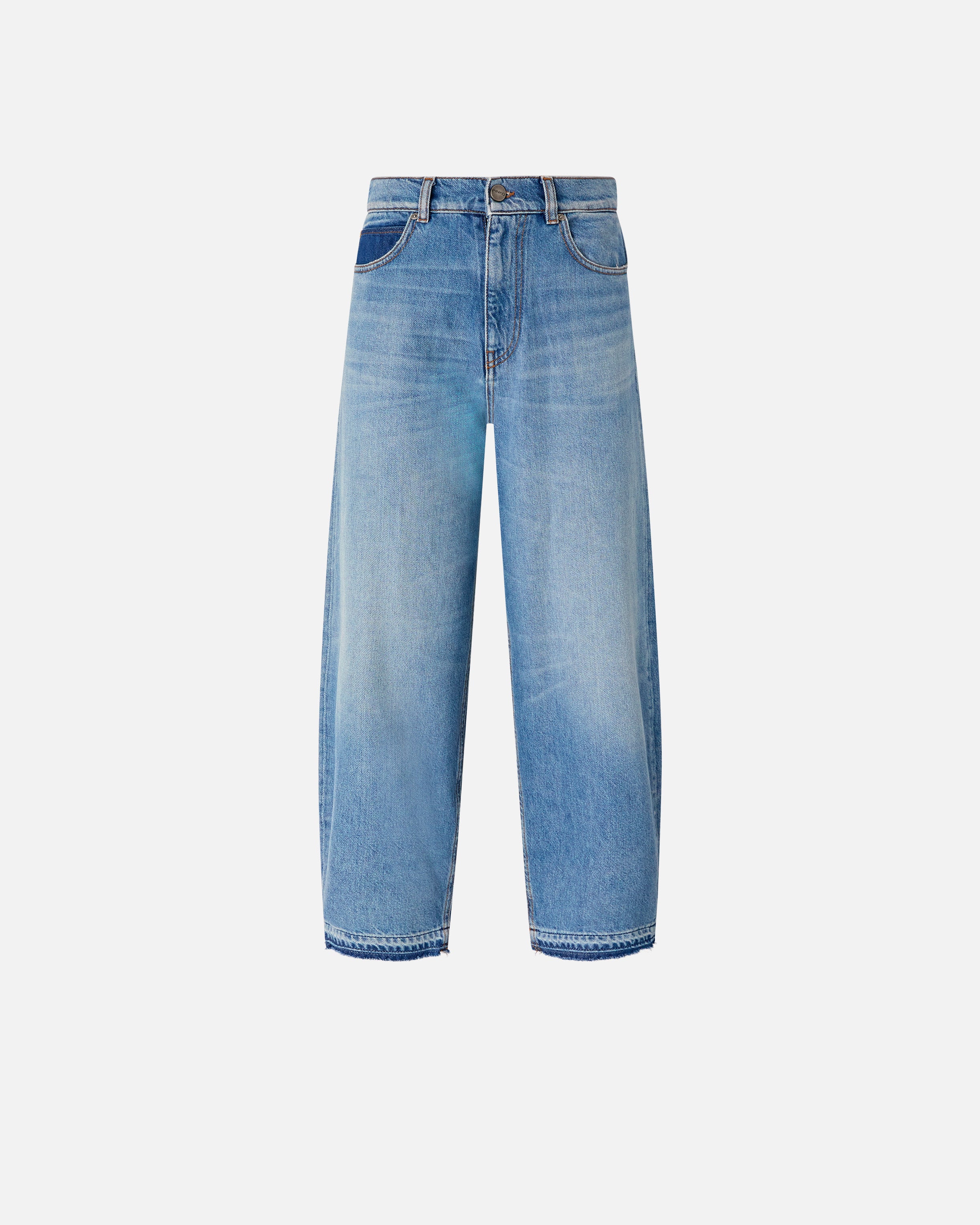 Jeans balloon fit con scoloriture - Image 5