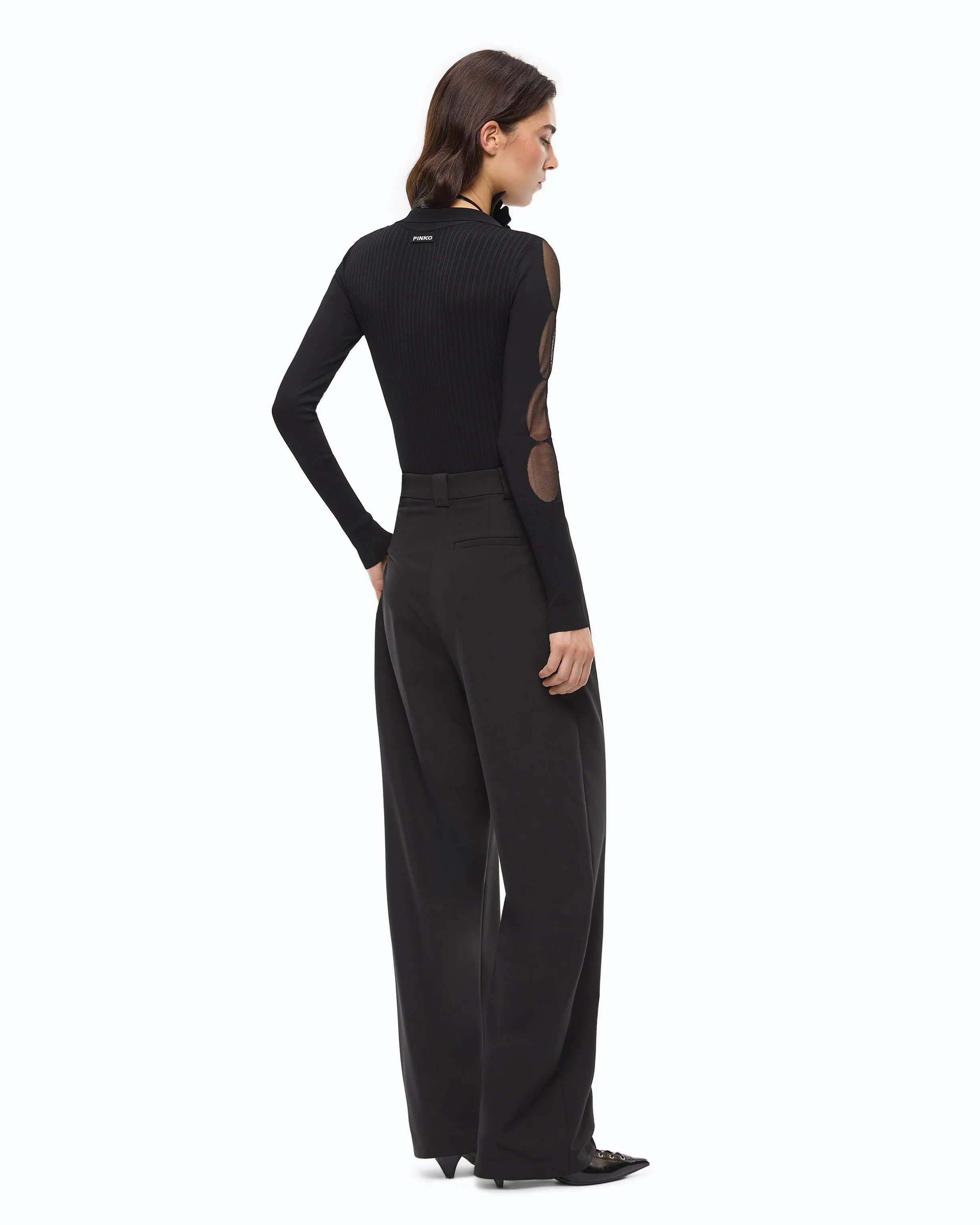 Maglia body con trasparenze - Image 4