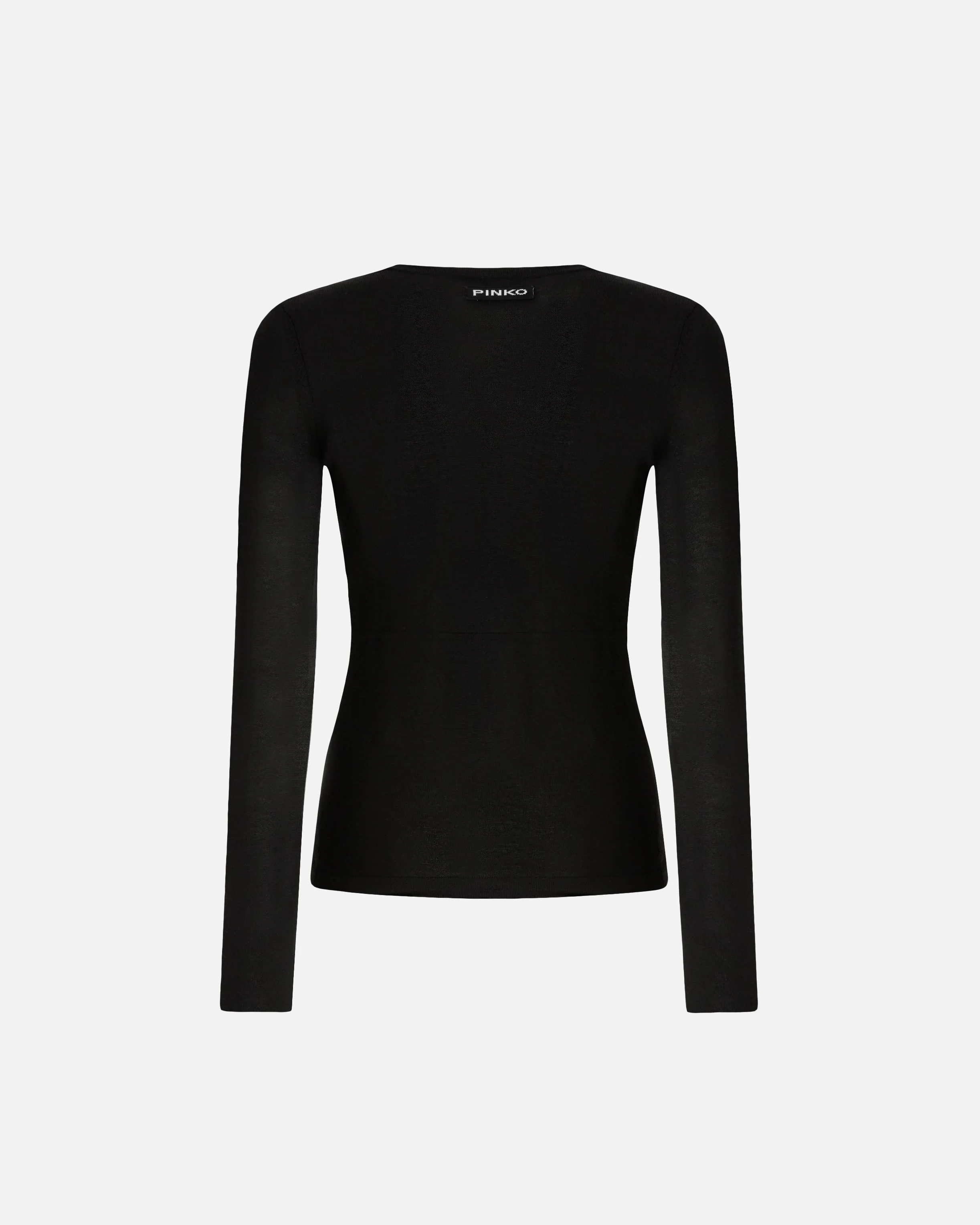 Maglia con girocollo aperto a V - Image 6