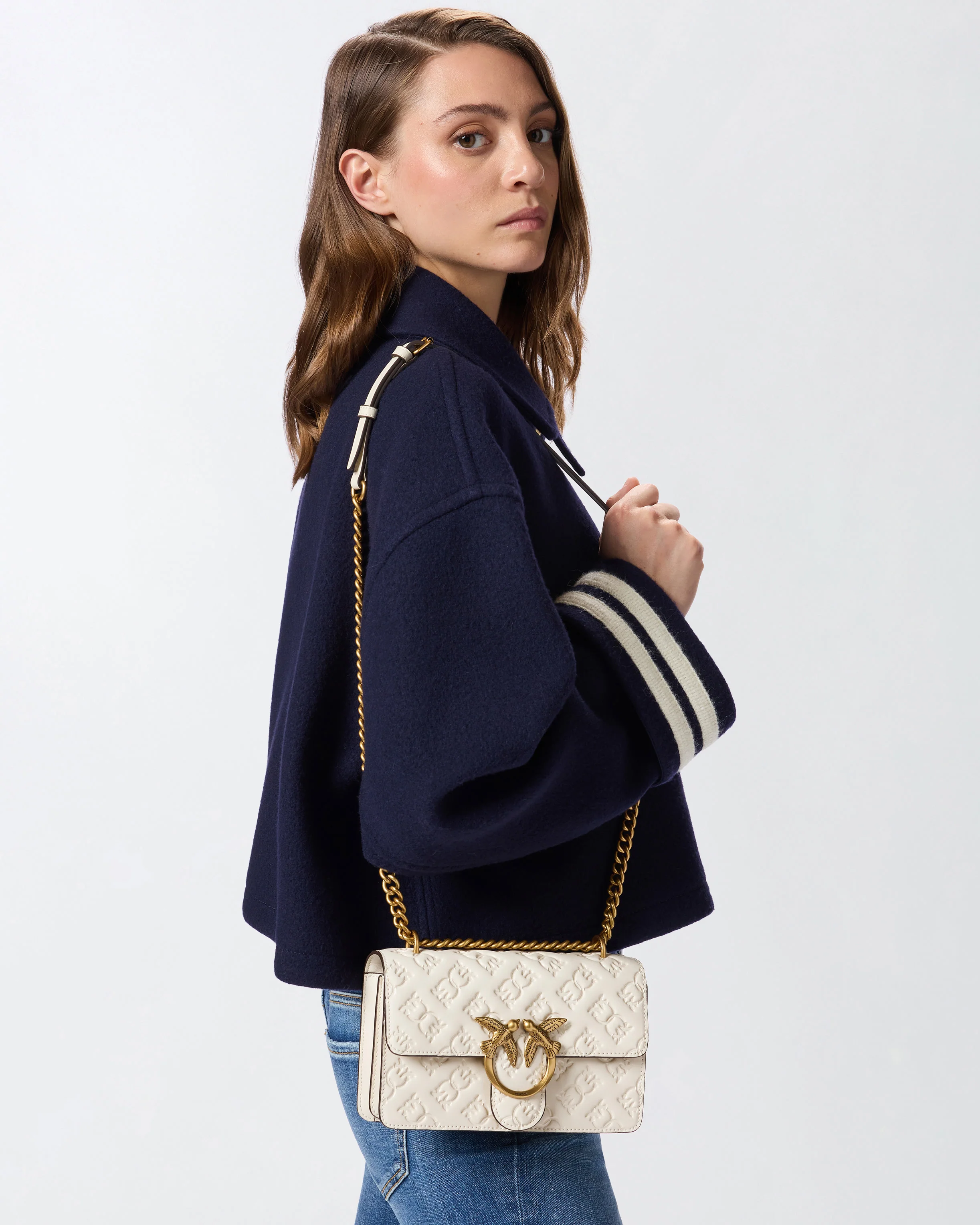 Mini borsa a tracolla Love Bag con logo imprimè - Image 5