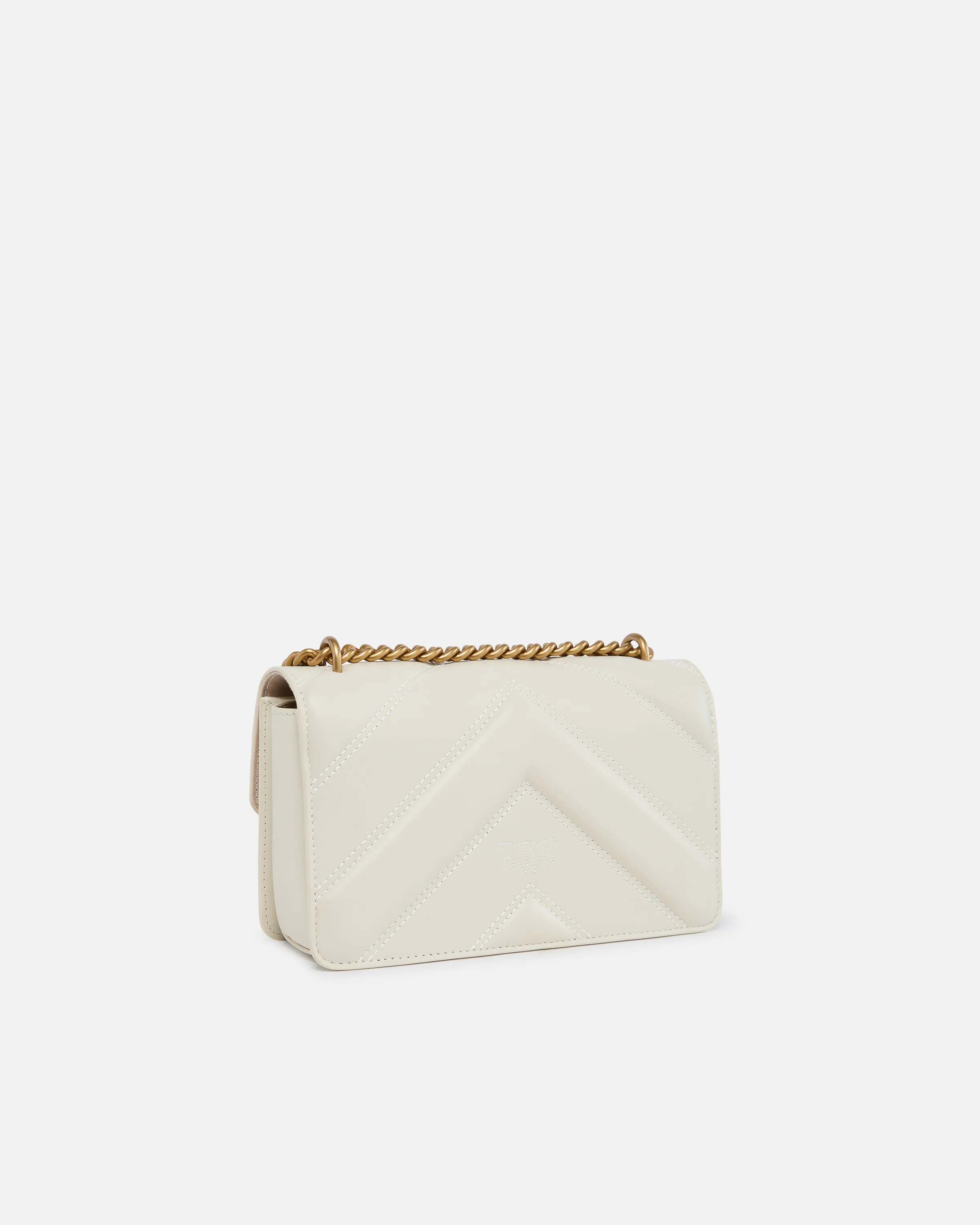 Mini borsa Love Bag nappa trapuntata chevron con tracolla - Image 2