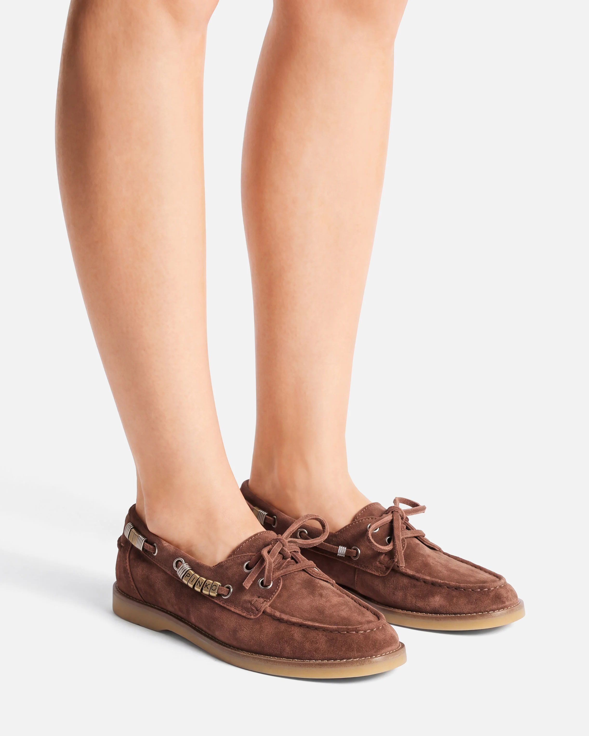 Mocassini in suede con applicazioni gioiello - Image 10