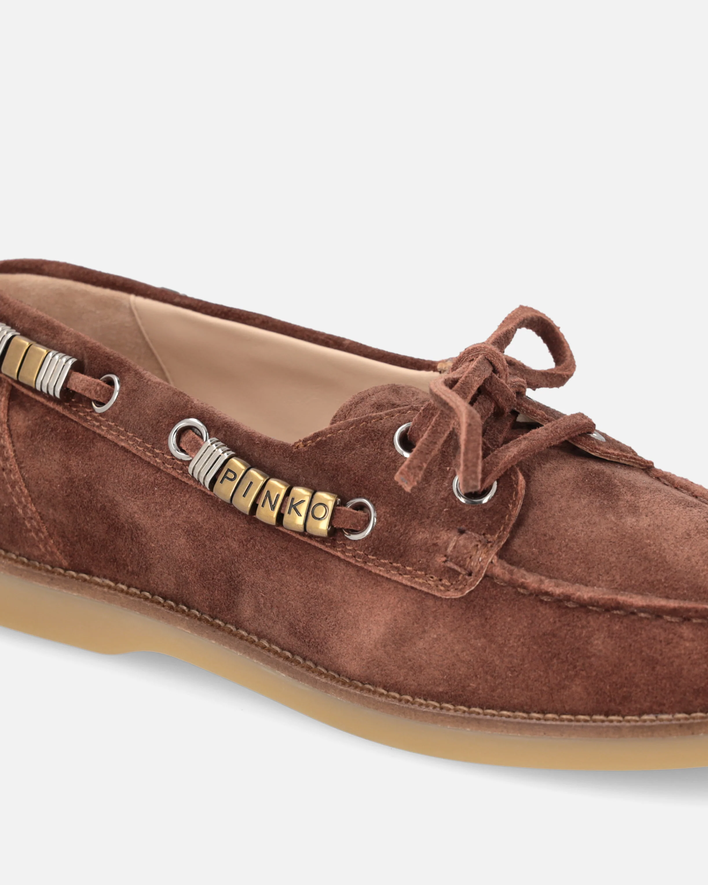 Mocassini in suede con applicazioni gioiello - Image 4
