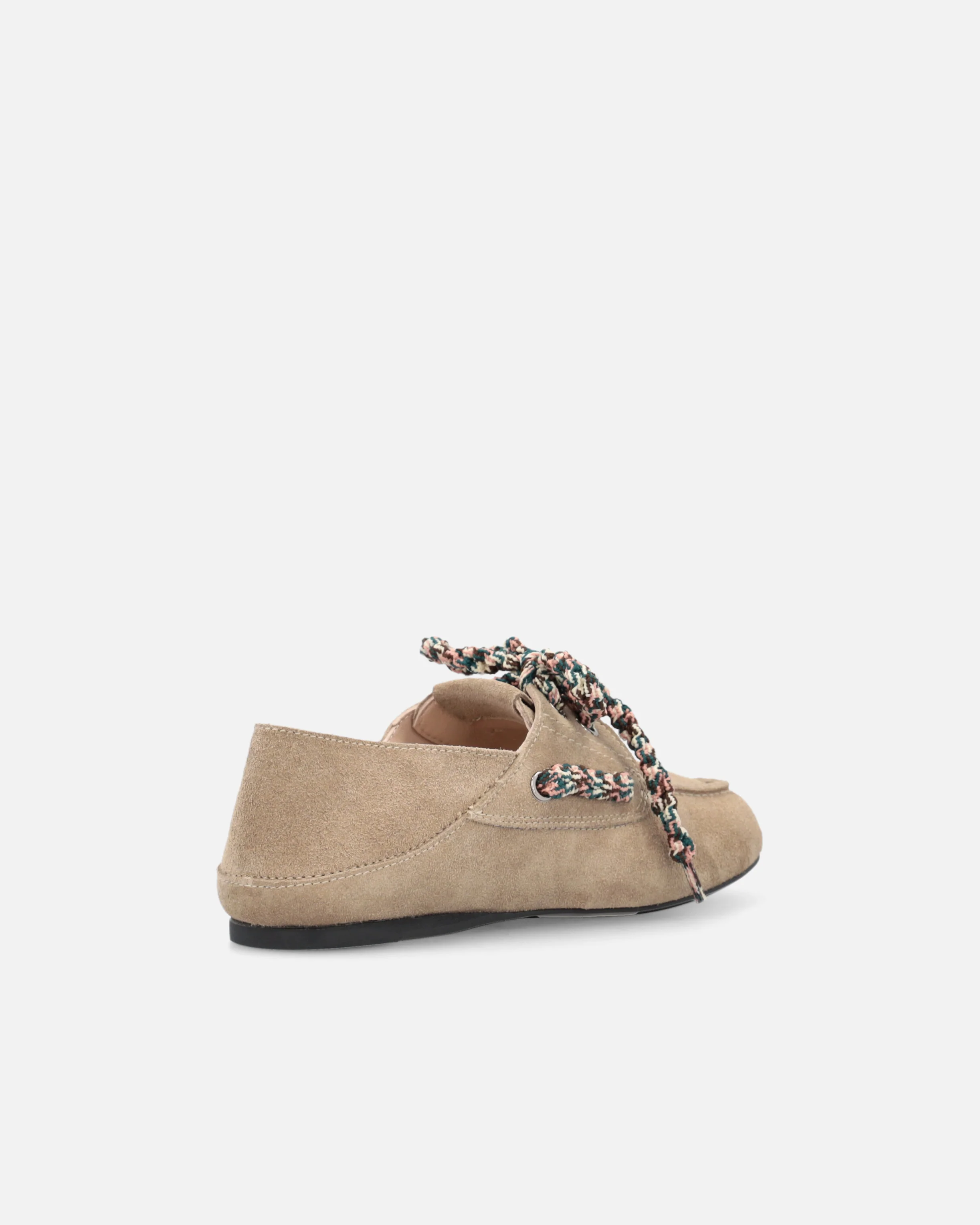 Mocassini in suede con lacci multicolor - Image 3