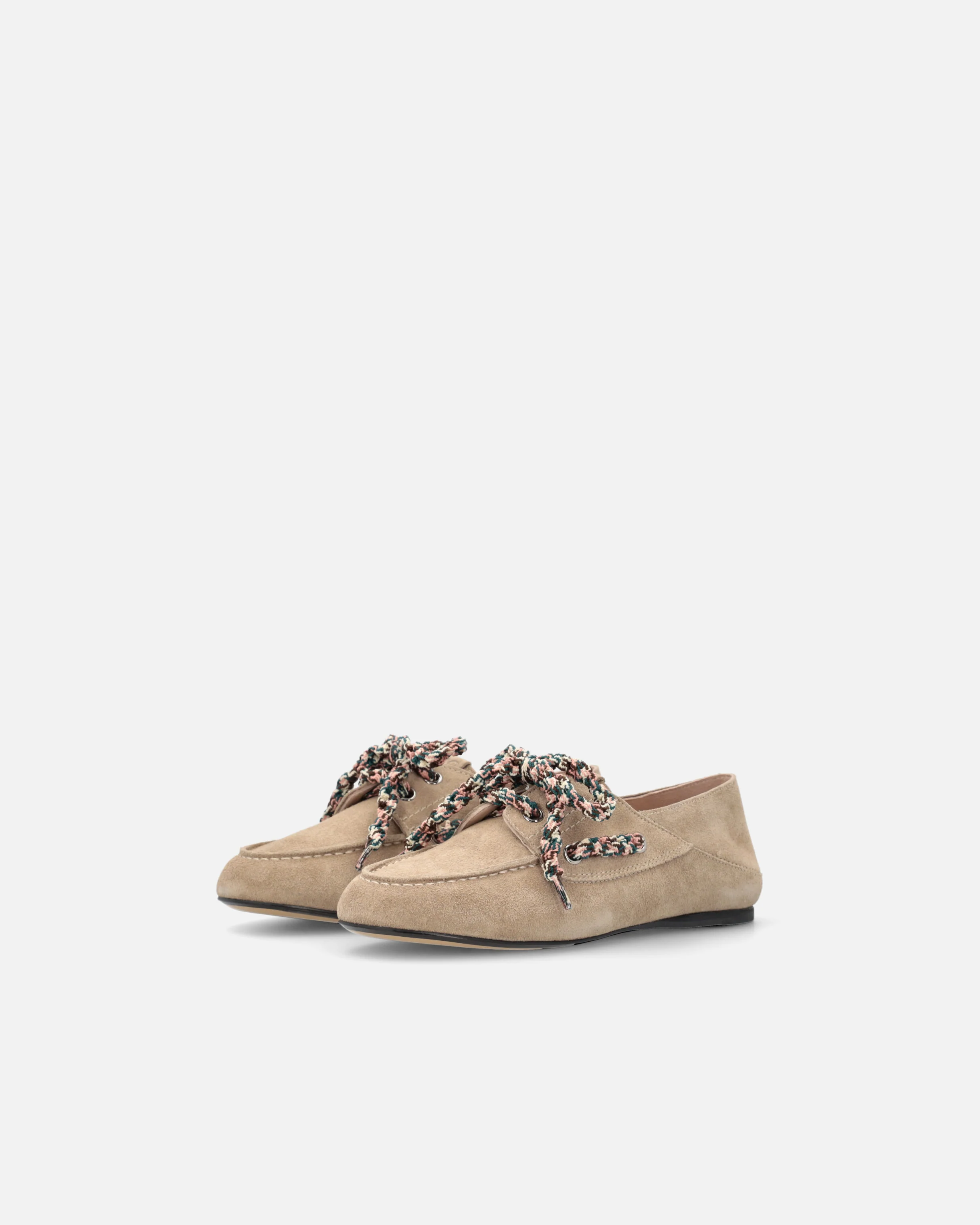 Mocassini in suede con lacci multicolor - Image 6