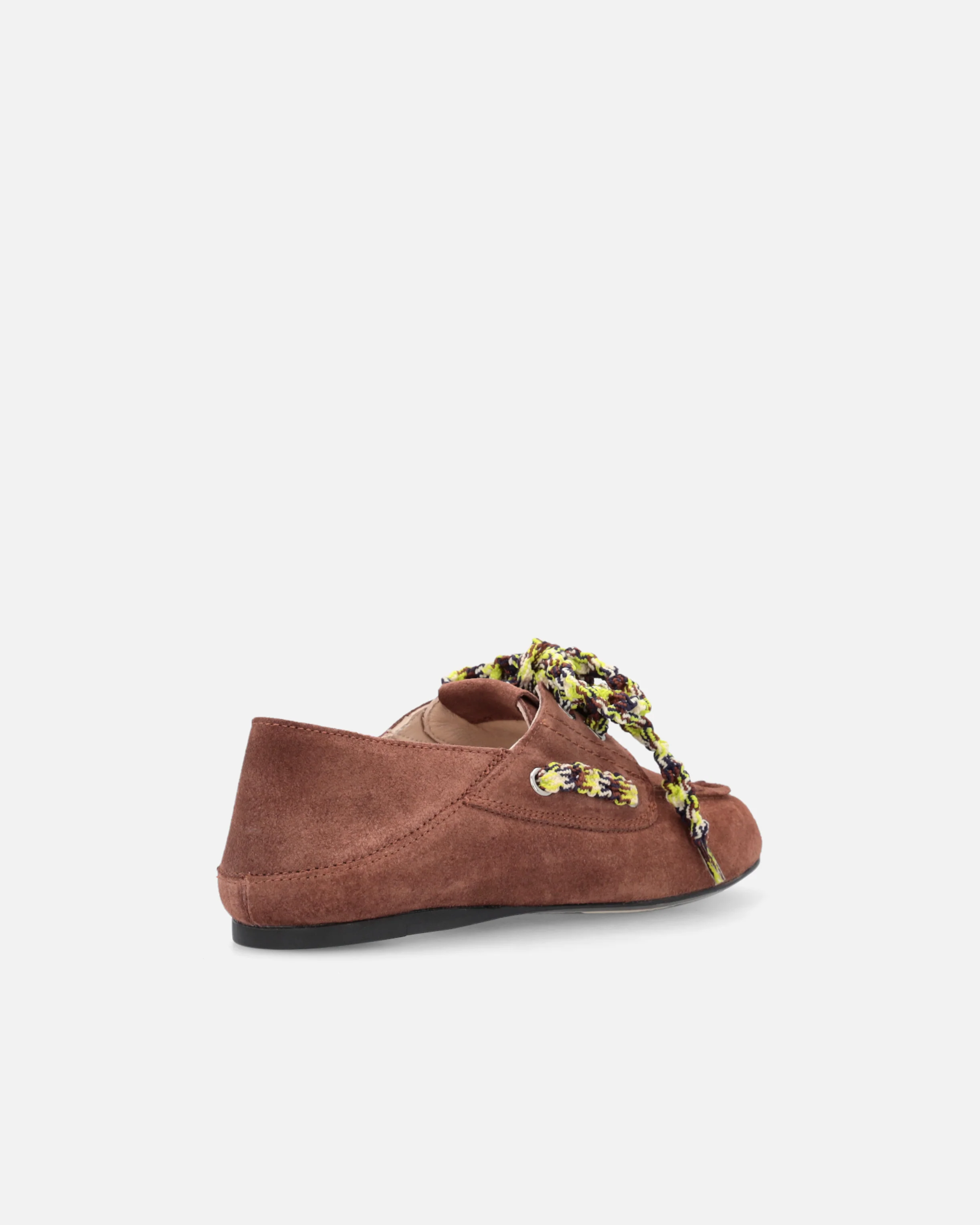 Mocassini in suede con lacci multicolor - Image 3