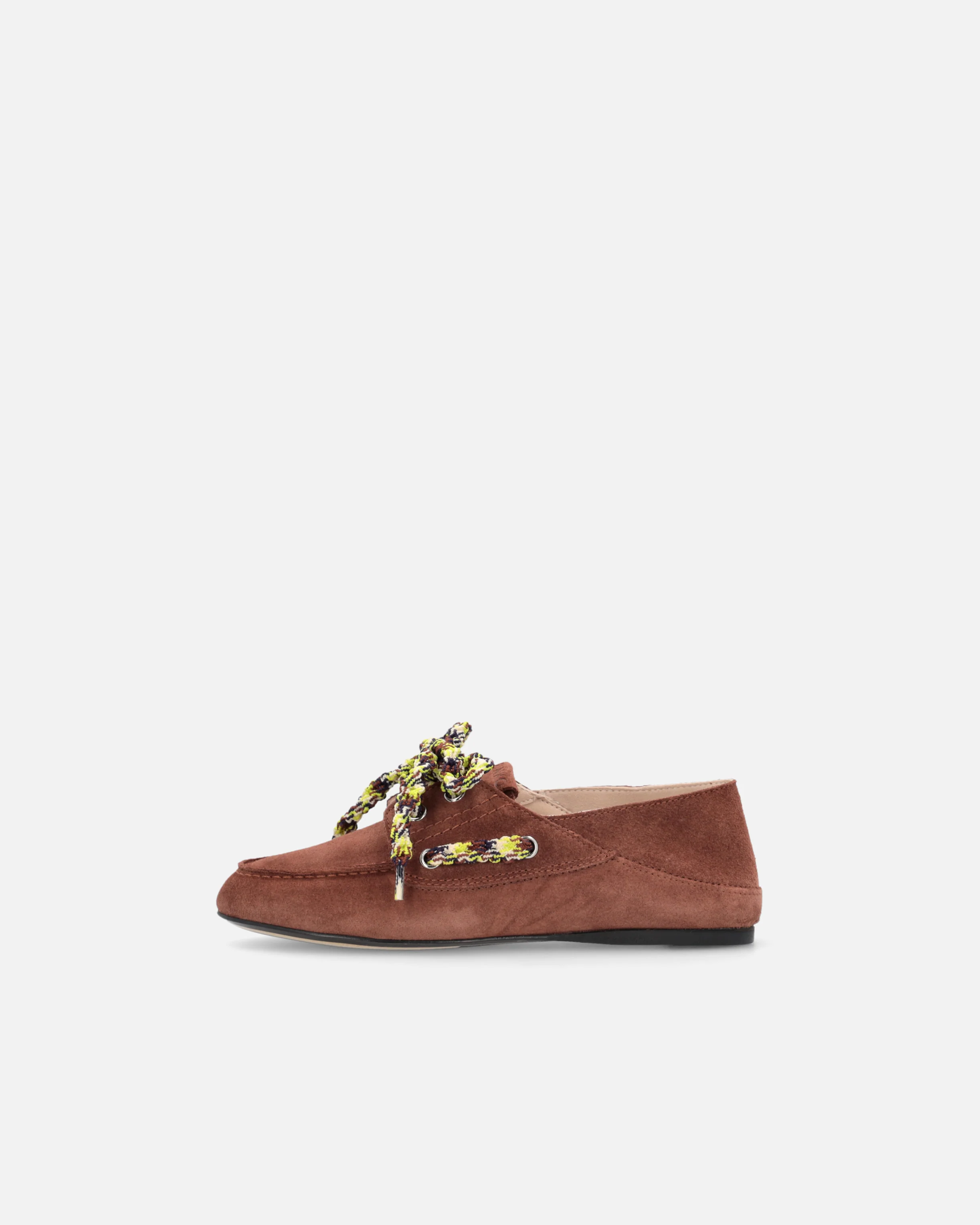 Mocassini in suede con lacci multicolor - Image 5