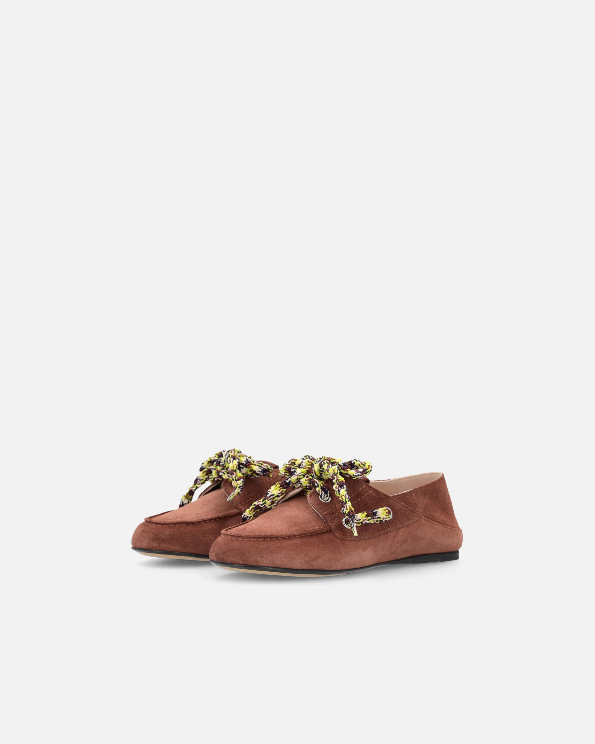 Mocassini in suede con lacci multicolor - Image 6