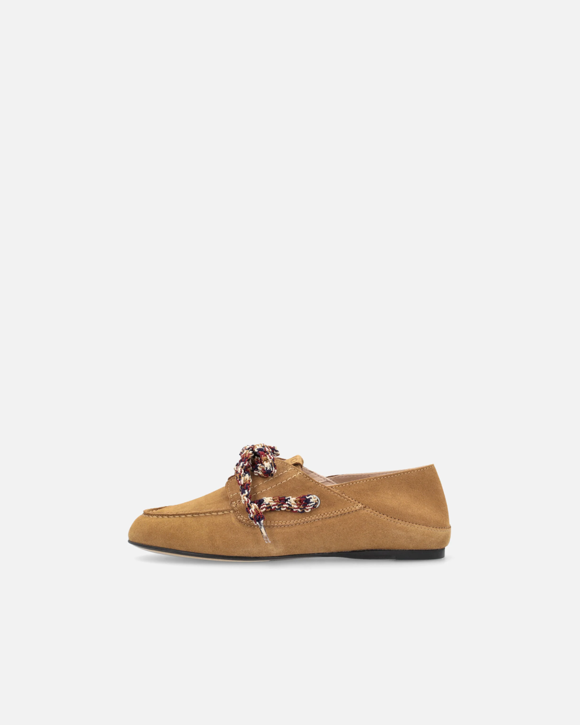 Mocassini in suede con lacci multicolor - Image 5