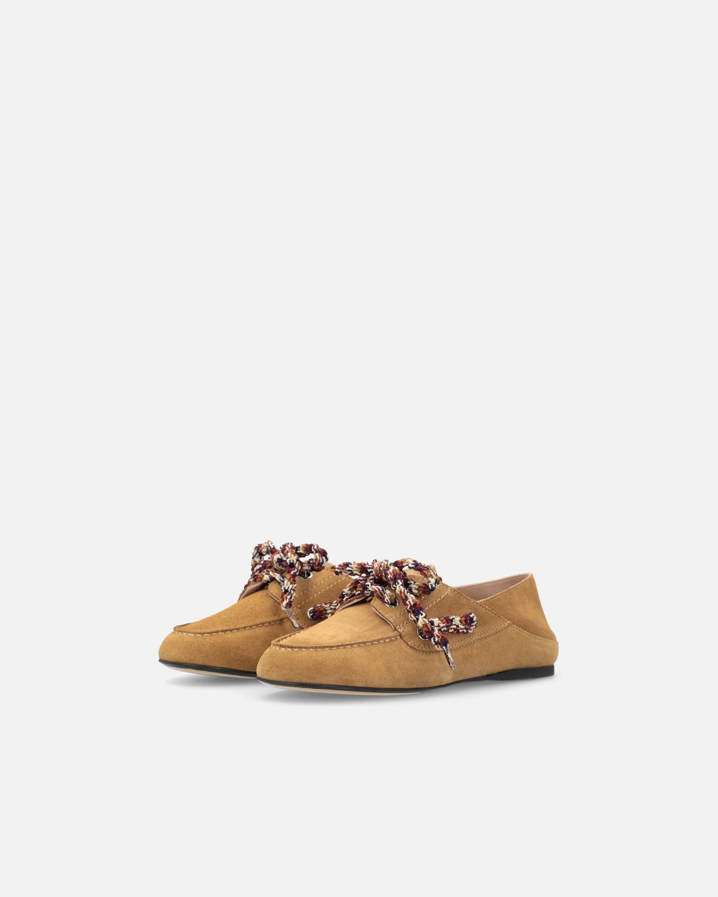 Mocassini in suede con lacci multicolor - Image 6