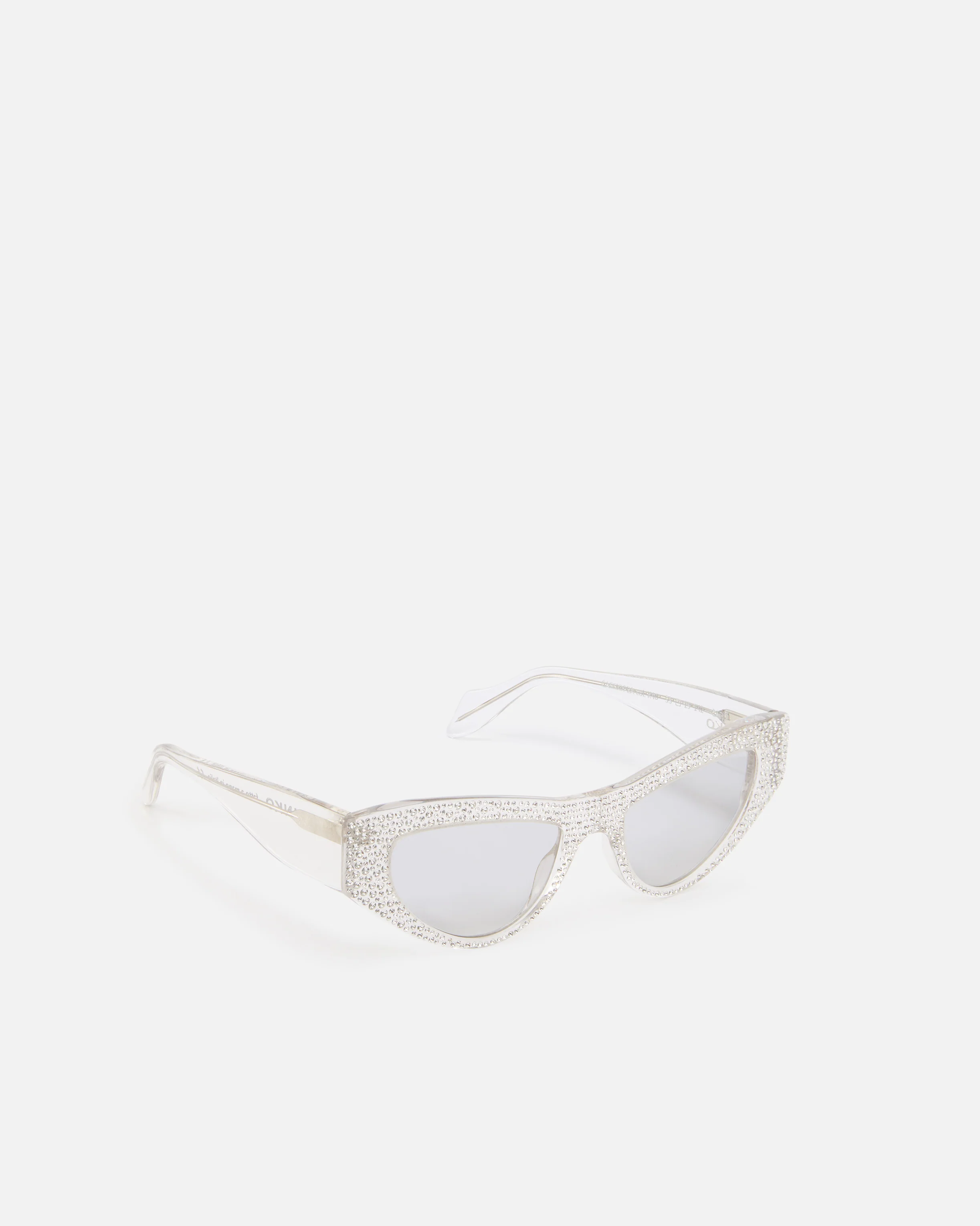 Occhiali da sole cat-eye con strass - Image 2