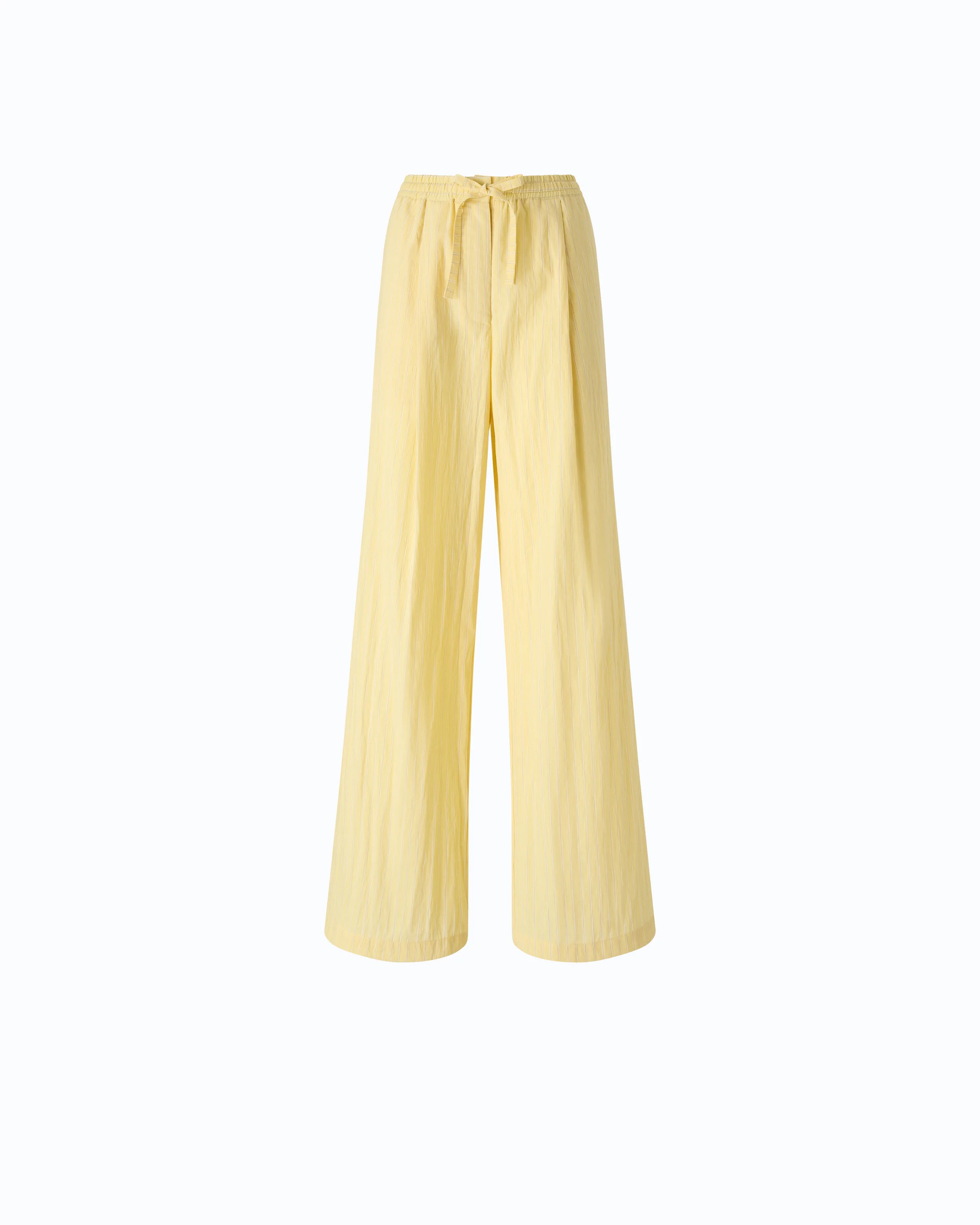 Pantalone a righe con coulisse in vita - Image 5