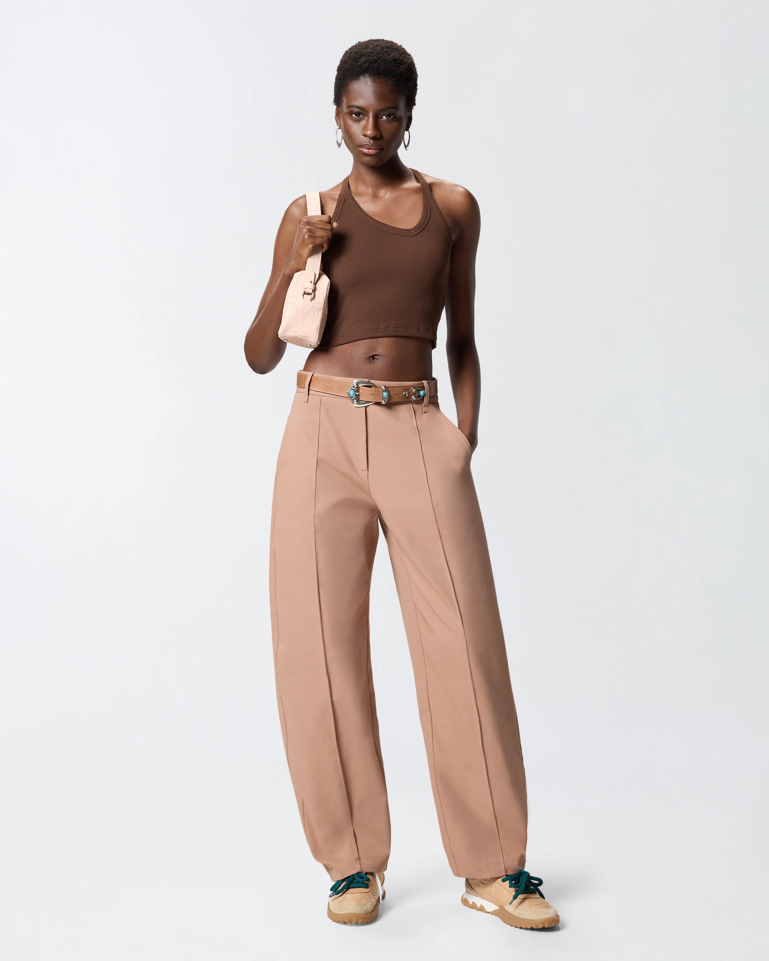 Pantalone in maglia stretch