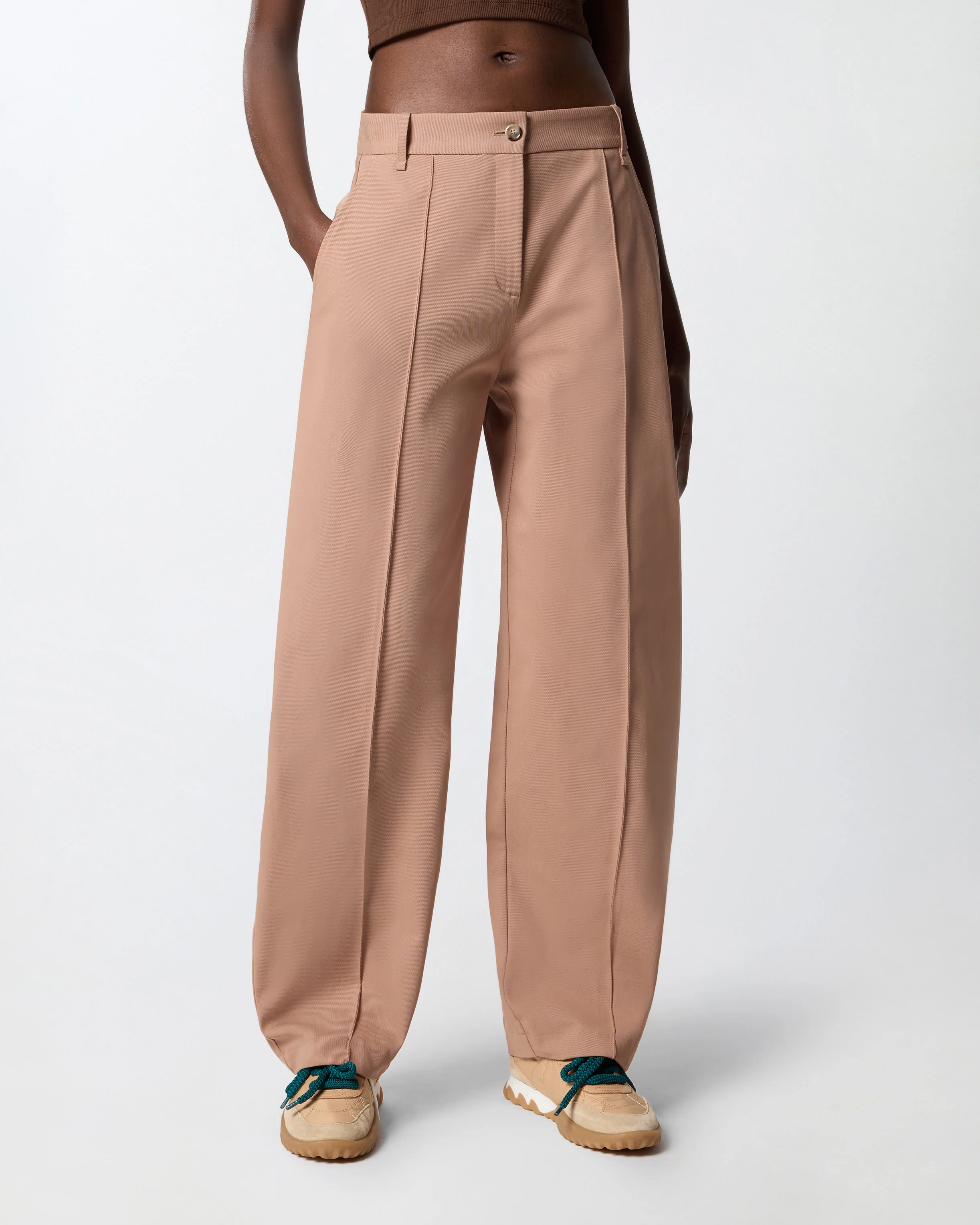 Pantalone in maglia stretch - Image 2
