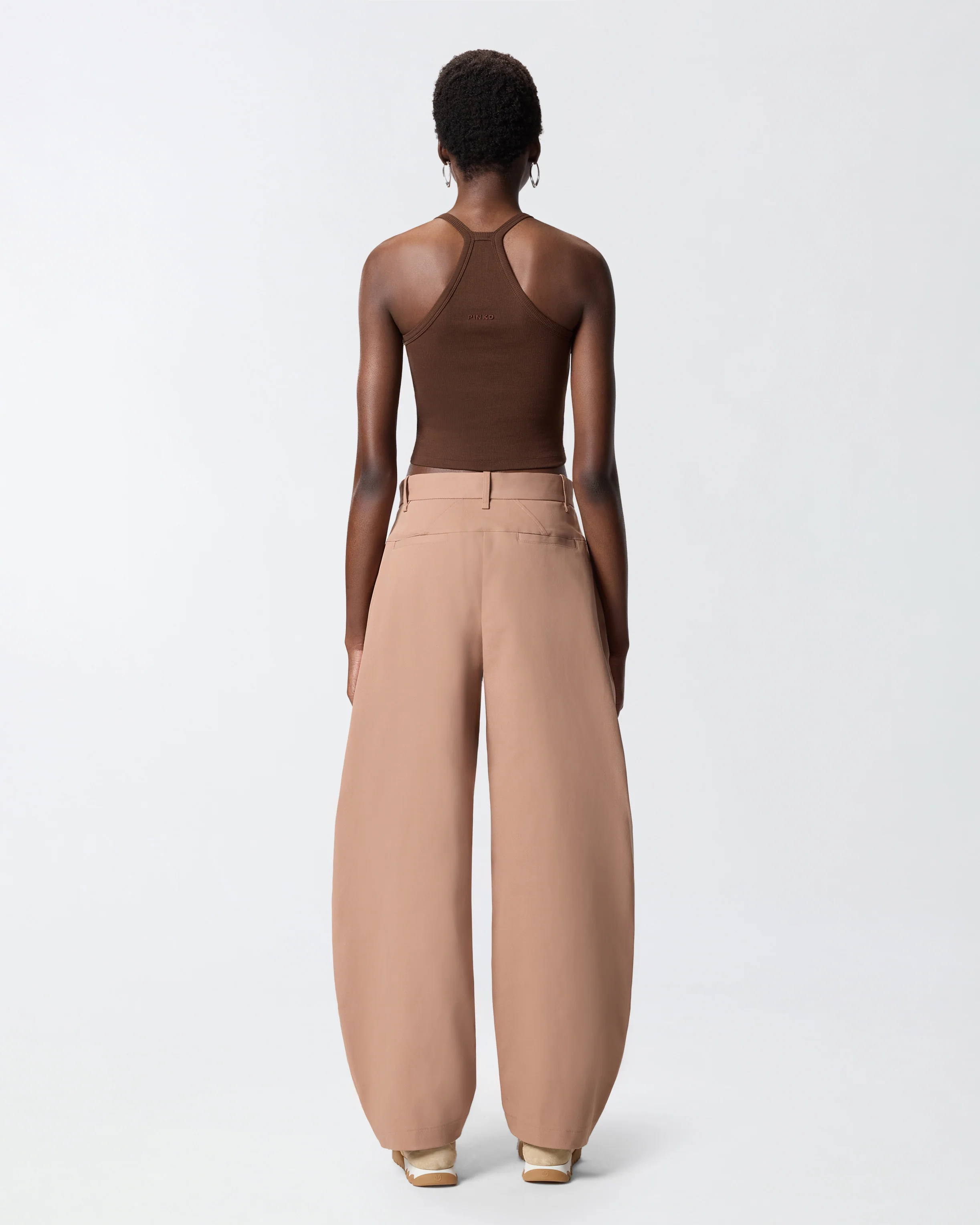 Pantalone in maglia stretch - Image 3
