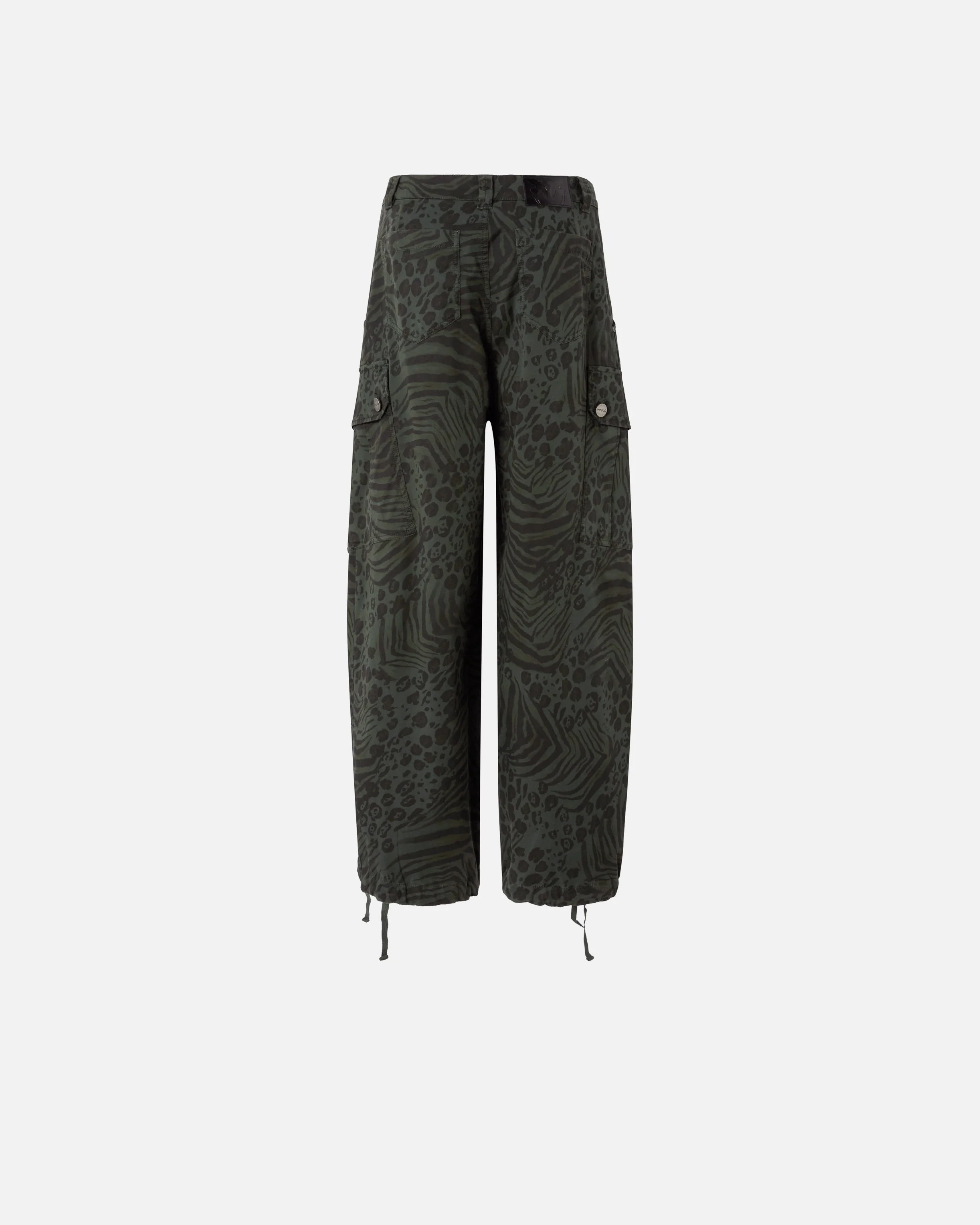 Pantaloni a palloncino con motivo animalier - Image 6
