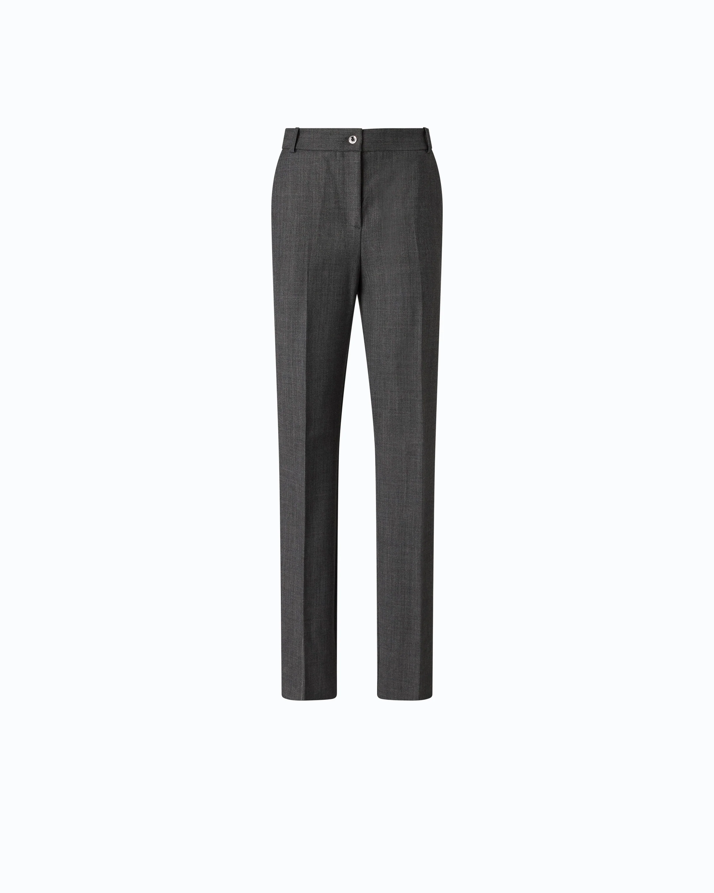 Pantaloni a sigaretta in misto lana stretch - Image 5