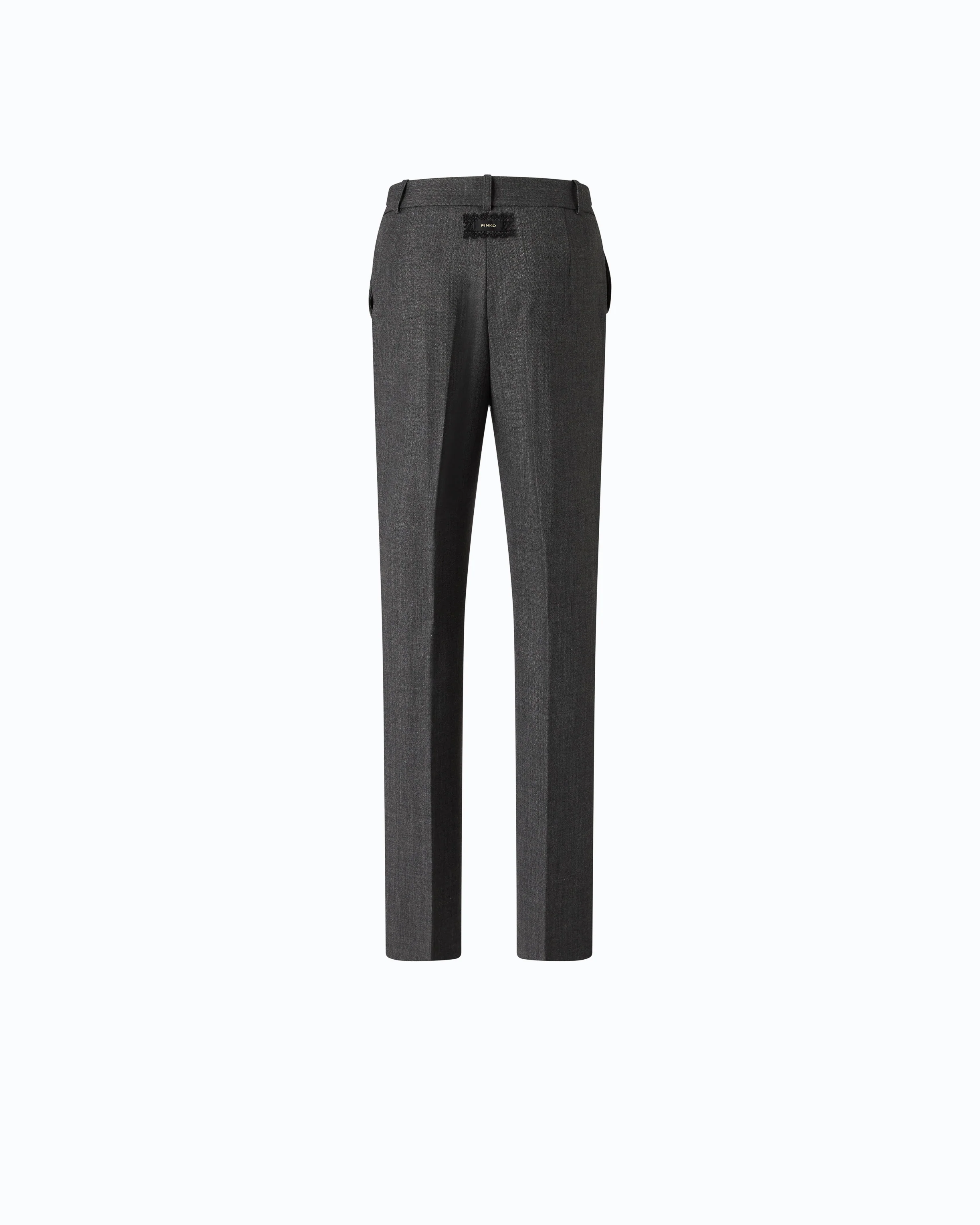 Pantaloni a sigaretta in misto lana stretch - Image 6