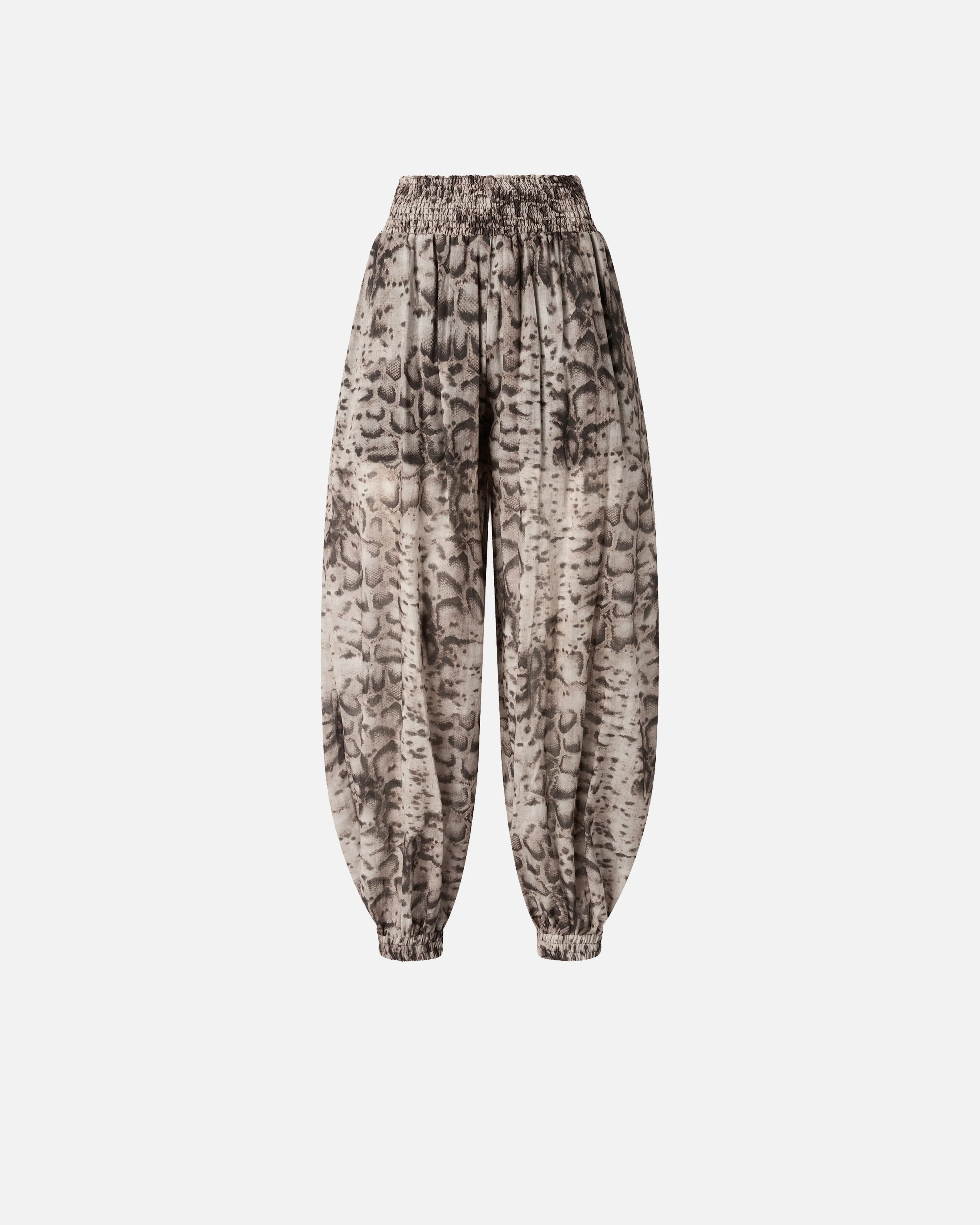 Pantaloni ampi con stampa snake - Image 5