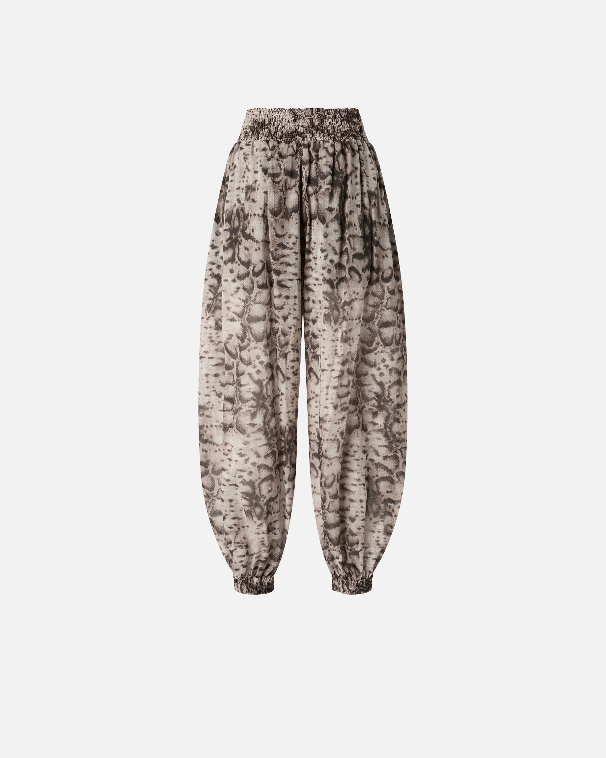 Pantaloni ampi con stampa snake - Image 6