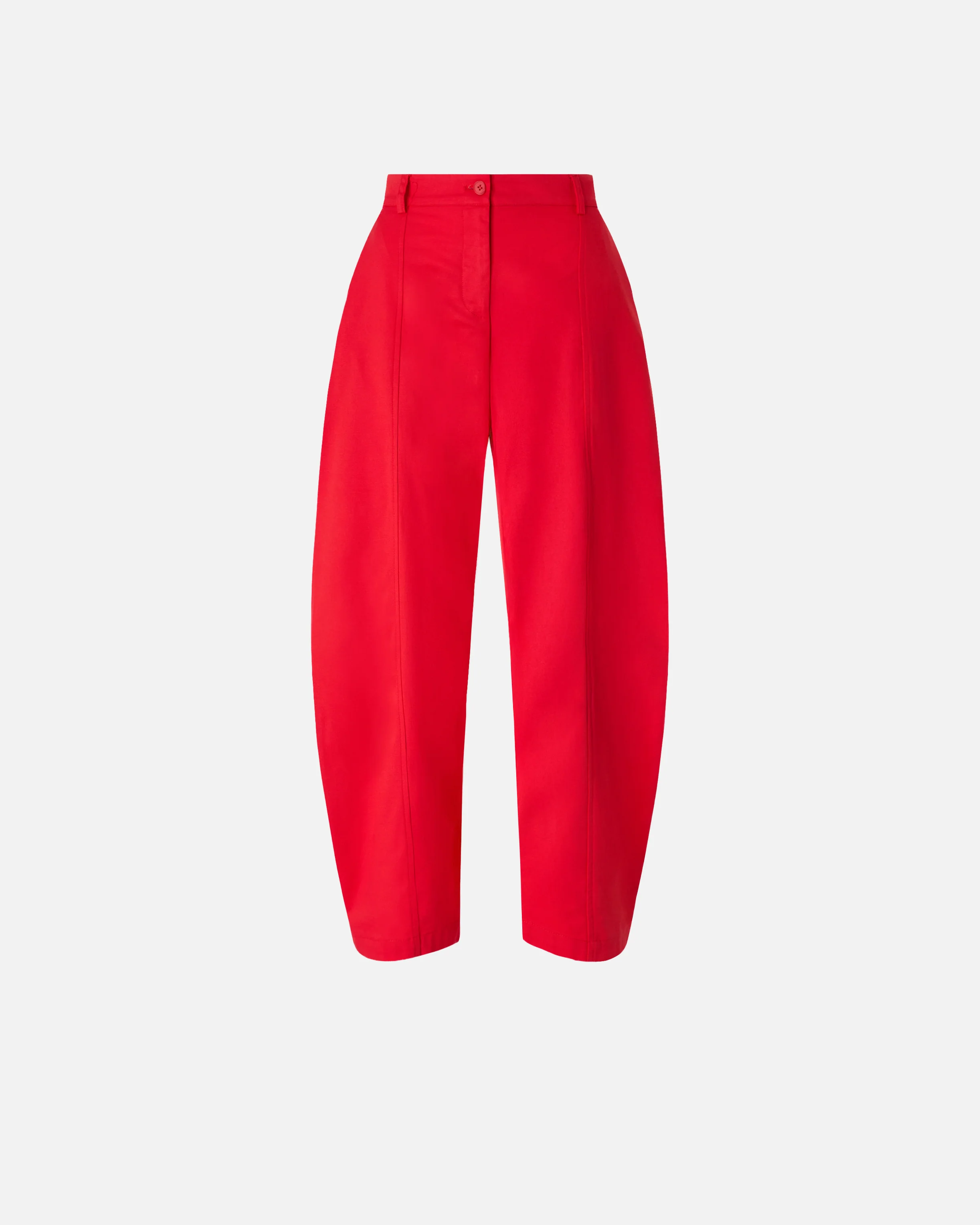 Pantaloni barrel-fit in cotone stretch - Image 6