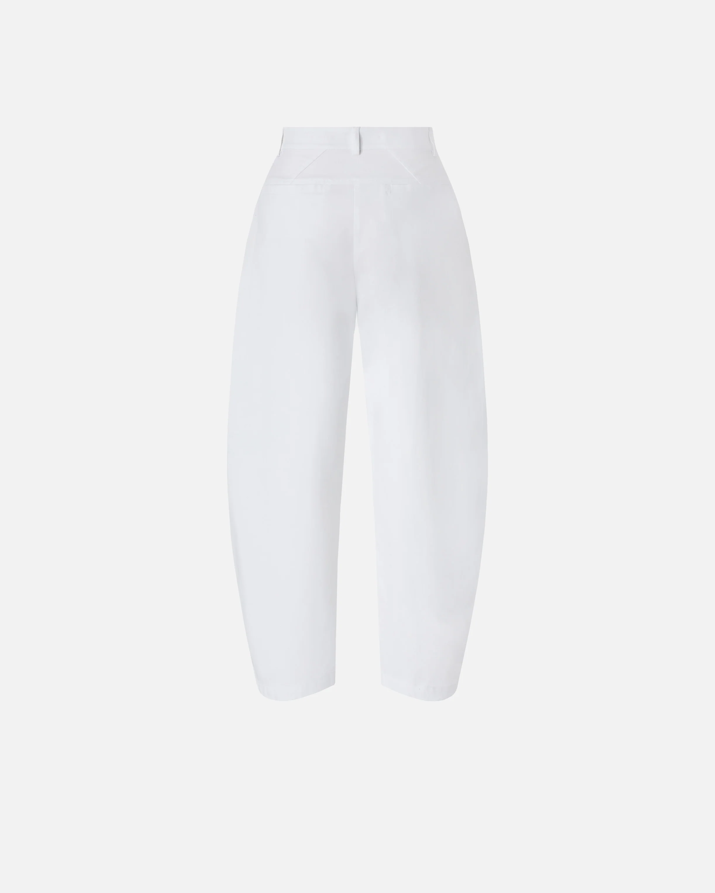 Pantaloni barrel-fit in cotone stretch - Image 6
