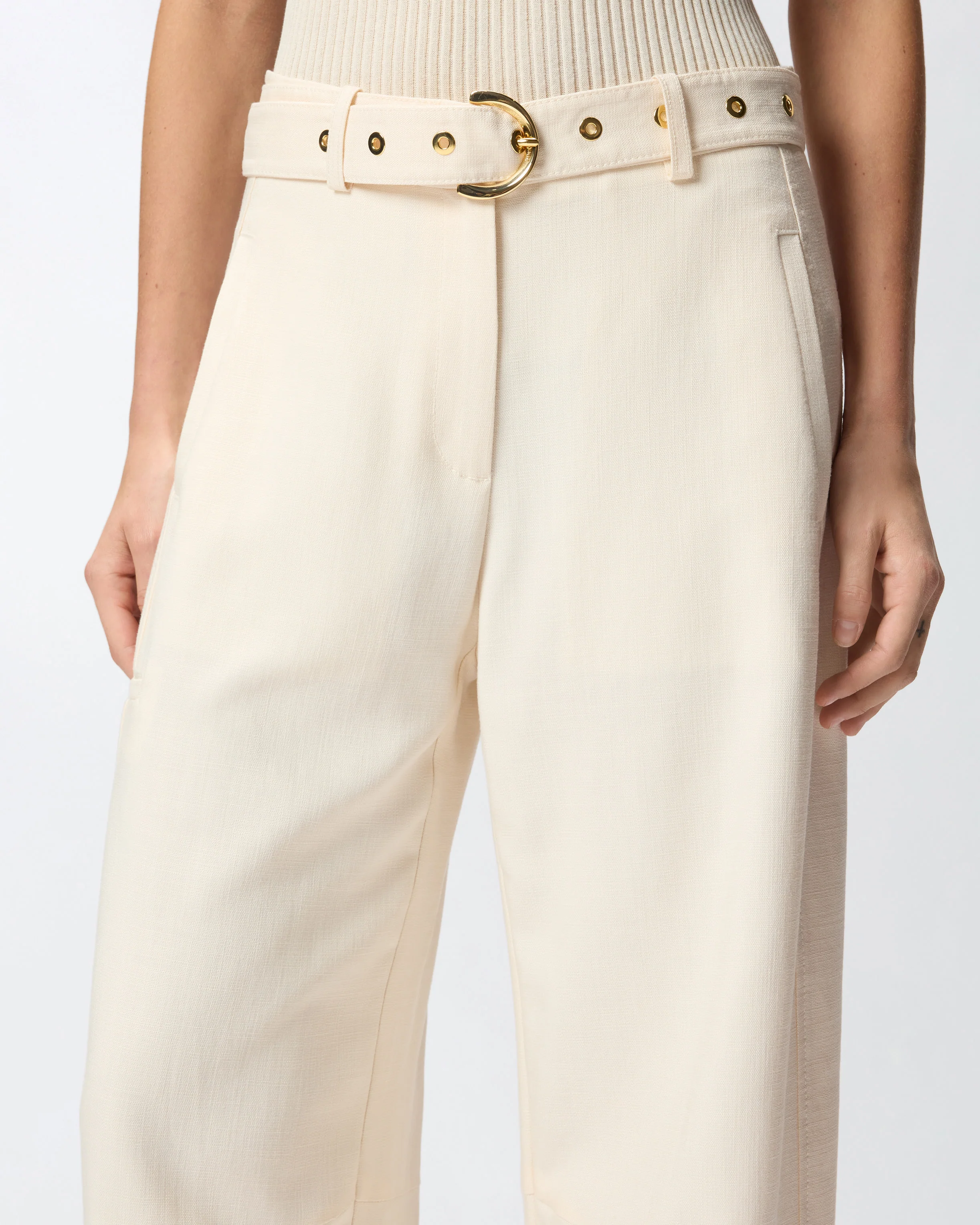 Pantaloni con cintura - Image 4