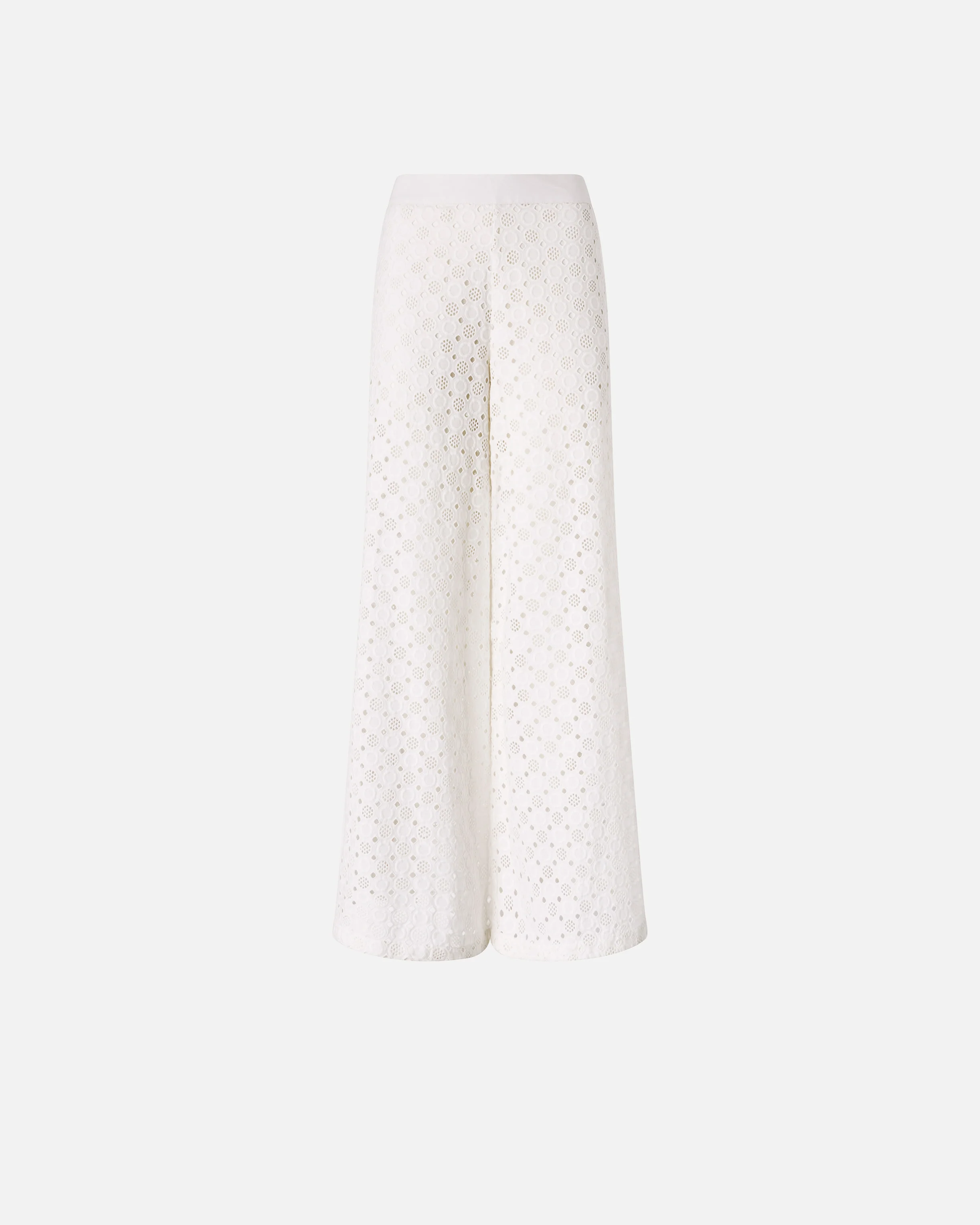 Pantaloni con motivo traforato - Image 5