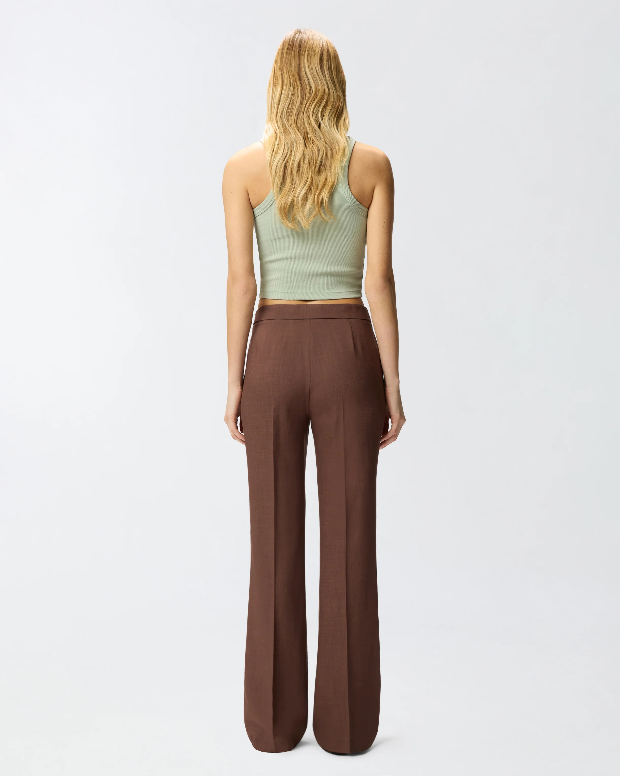 Pantaloni con piega stirata - Image 3