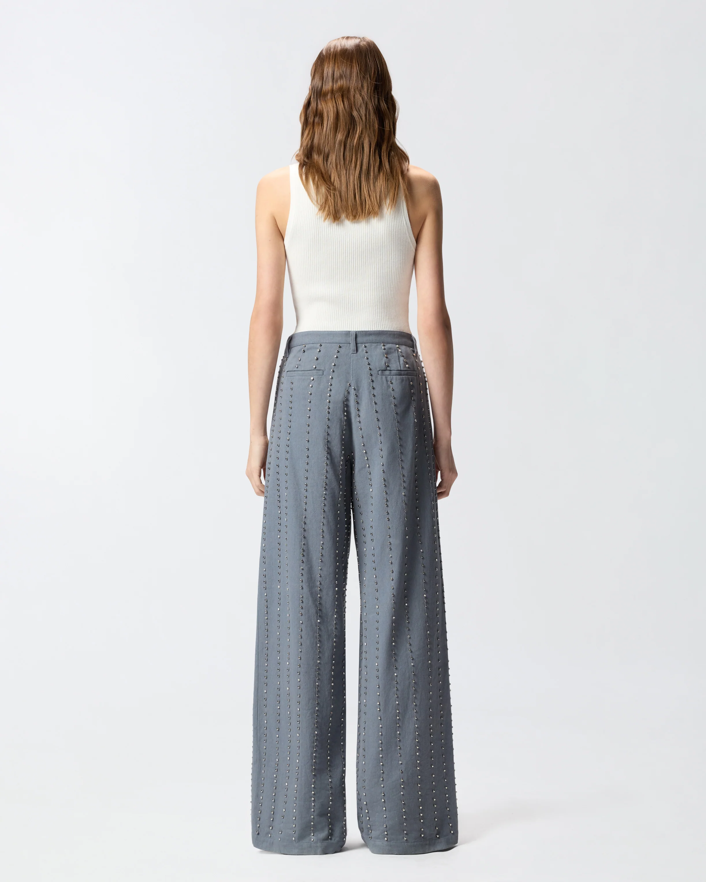 Pantaloni con righe gioiello - Image 3