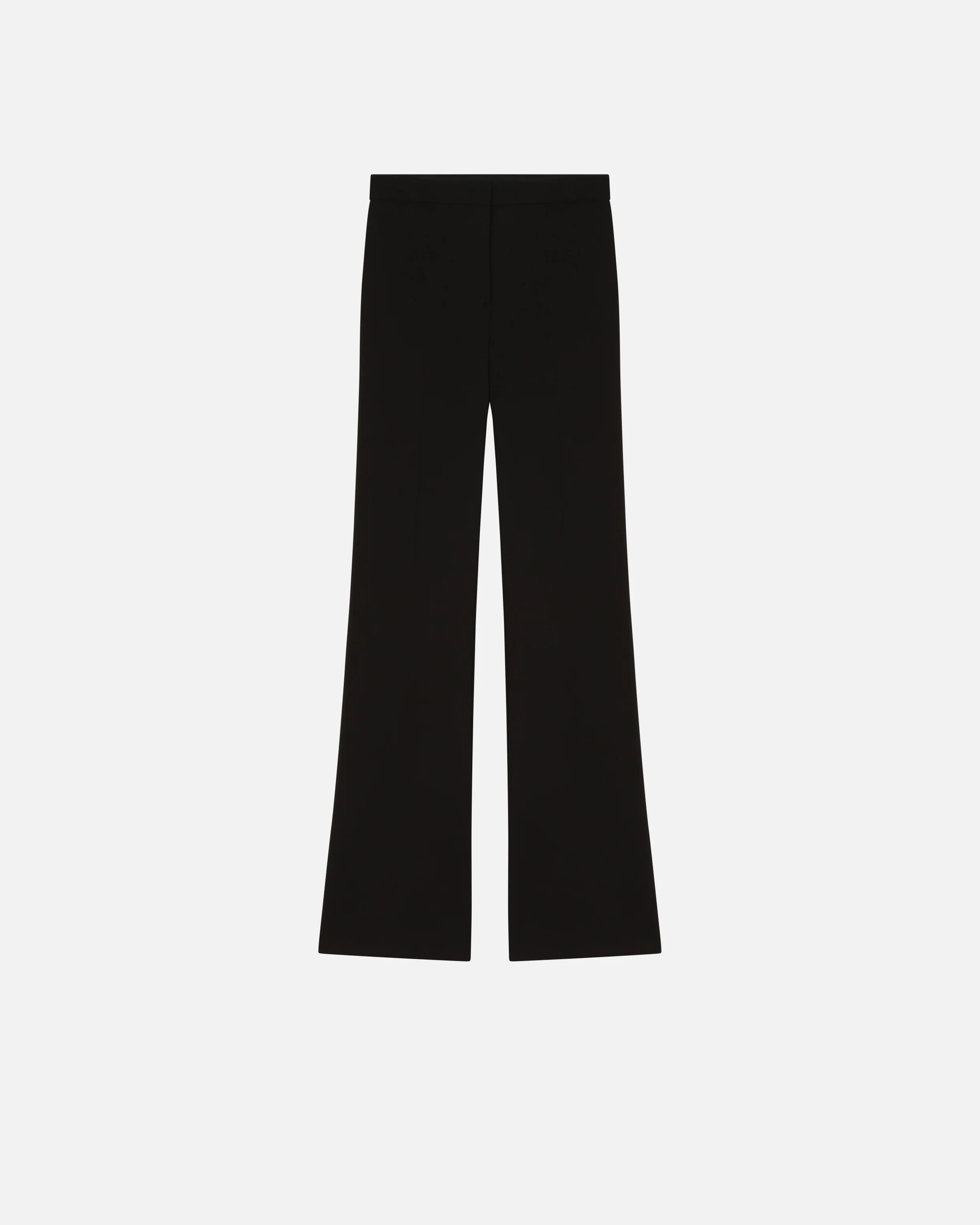 Pantaloni flared punto stoffa