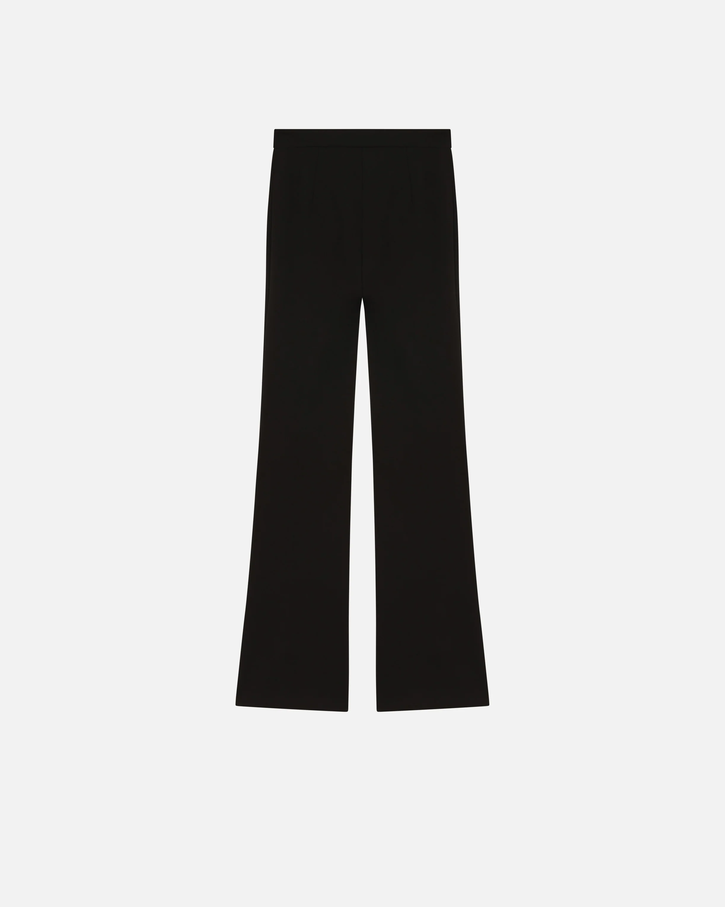 Pantaloni flared punto stoffa - Image 2