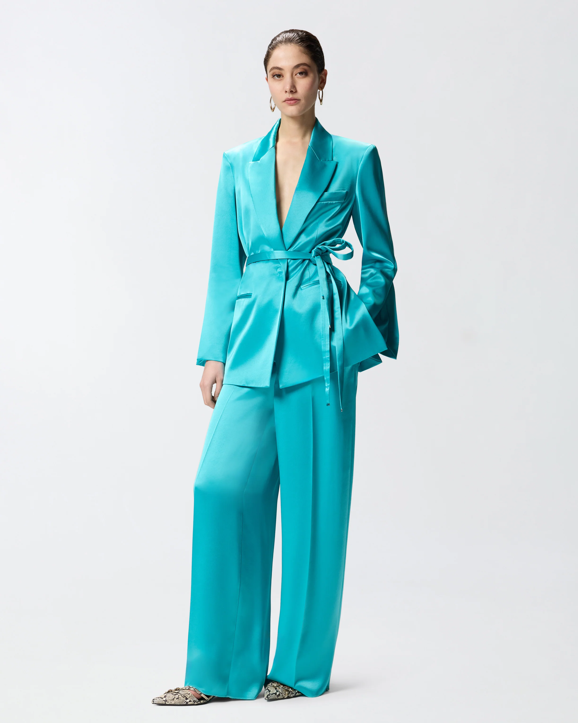 Pantaloni in satin
