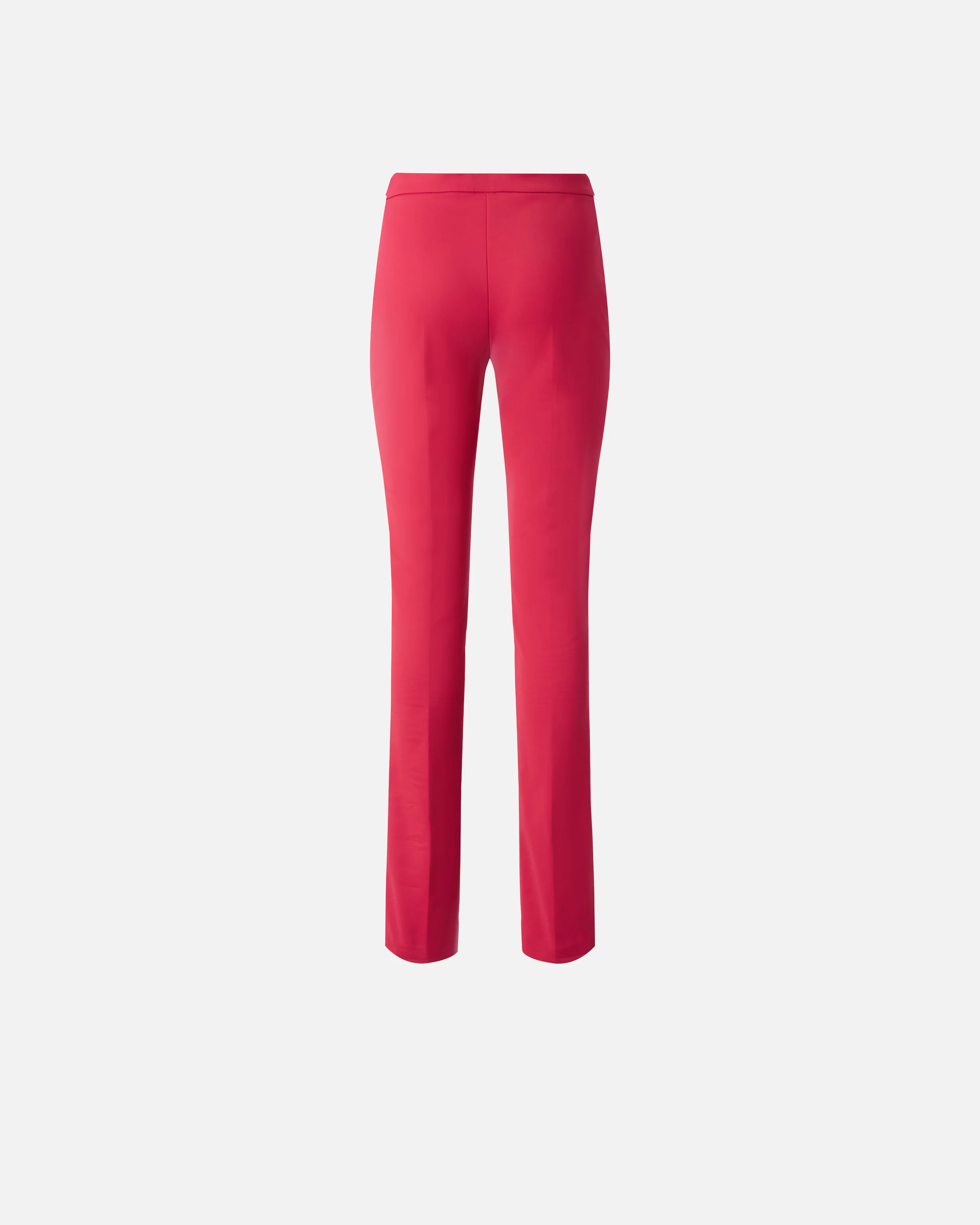 Pantaloni in satin con spacco regolabile al fondo - Image 6