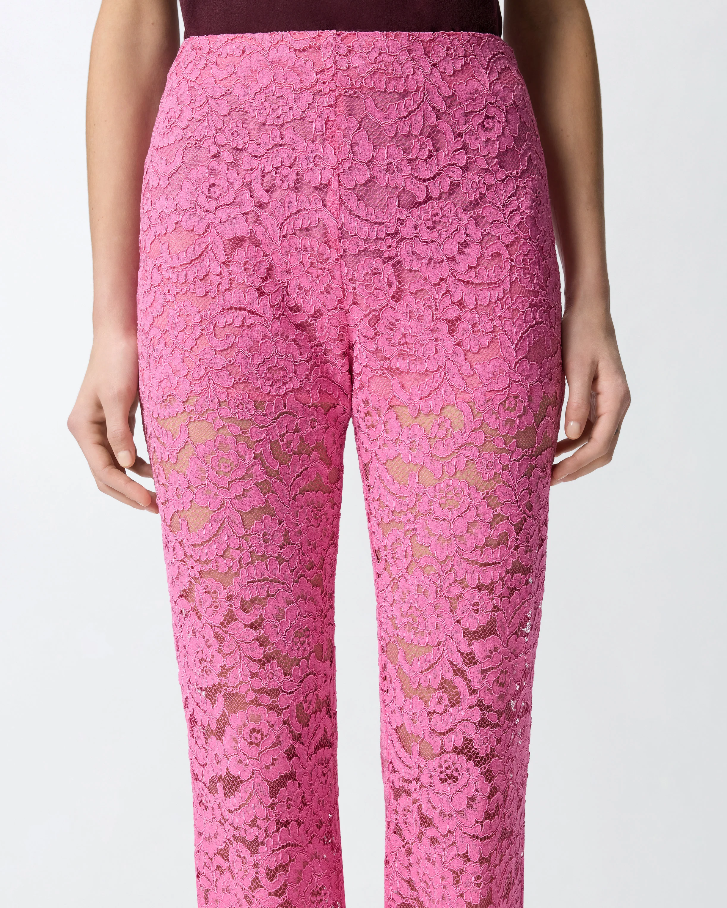 Pantaloni svasati in pizzo - Image 4