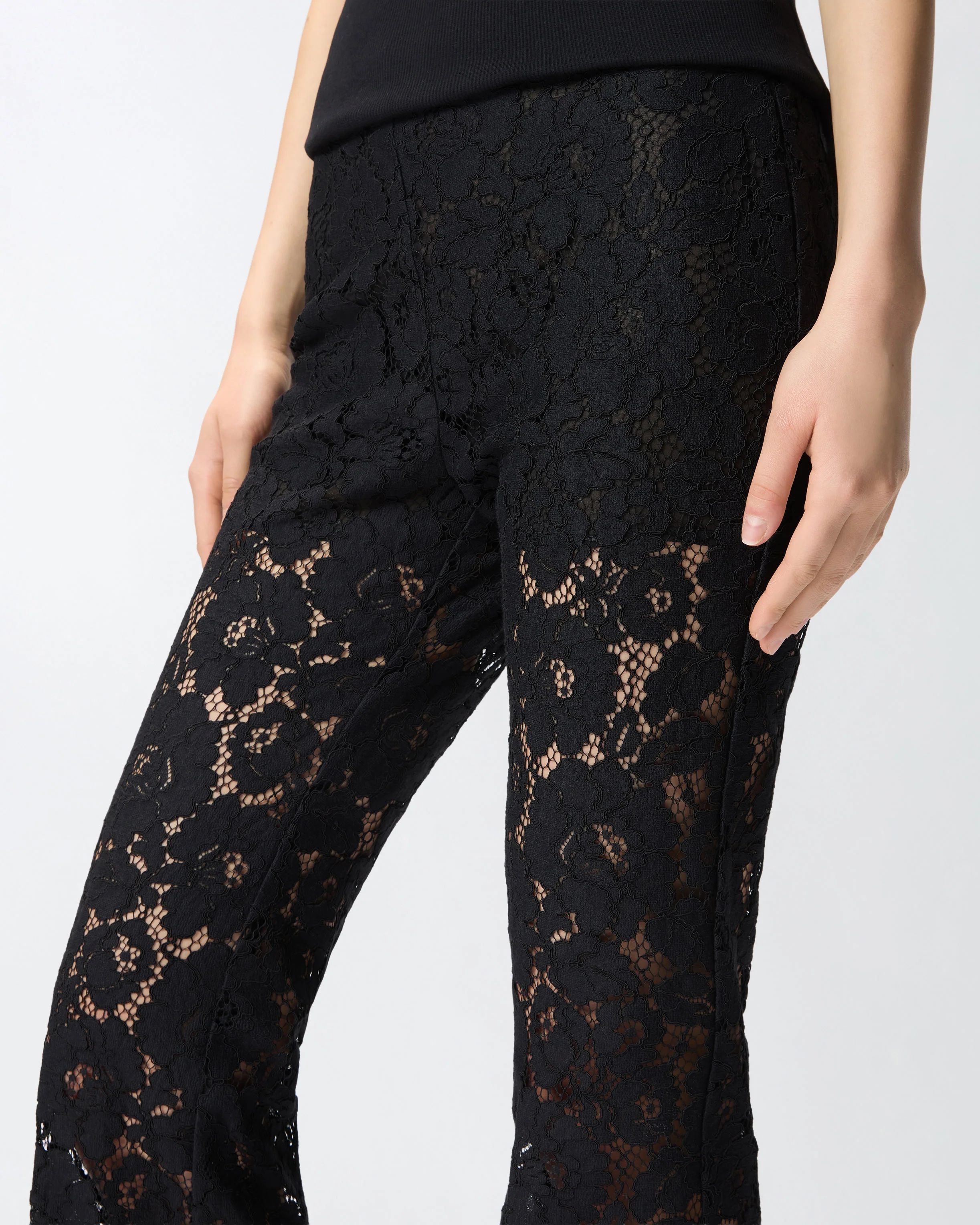 Pantaloni svasati in pizzo - Image 4