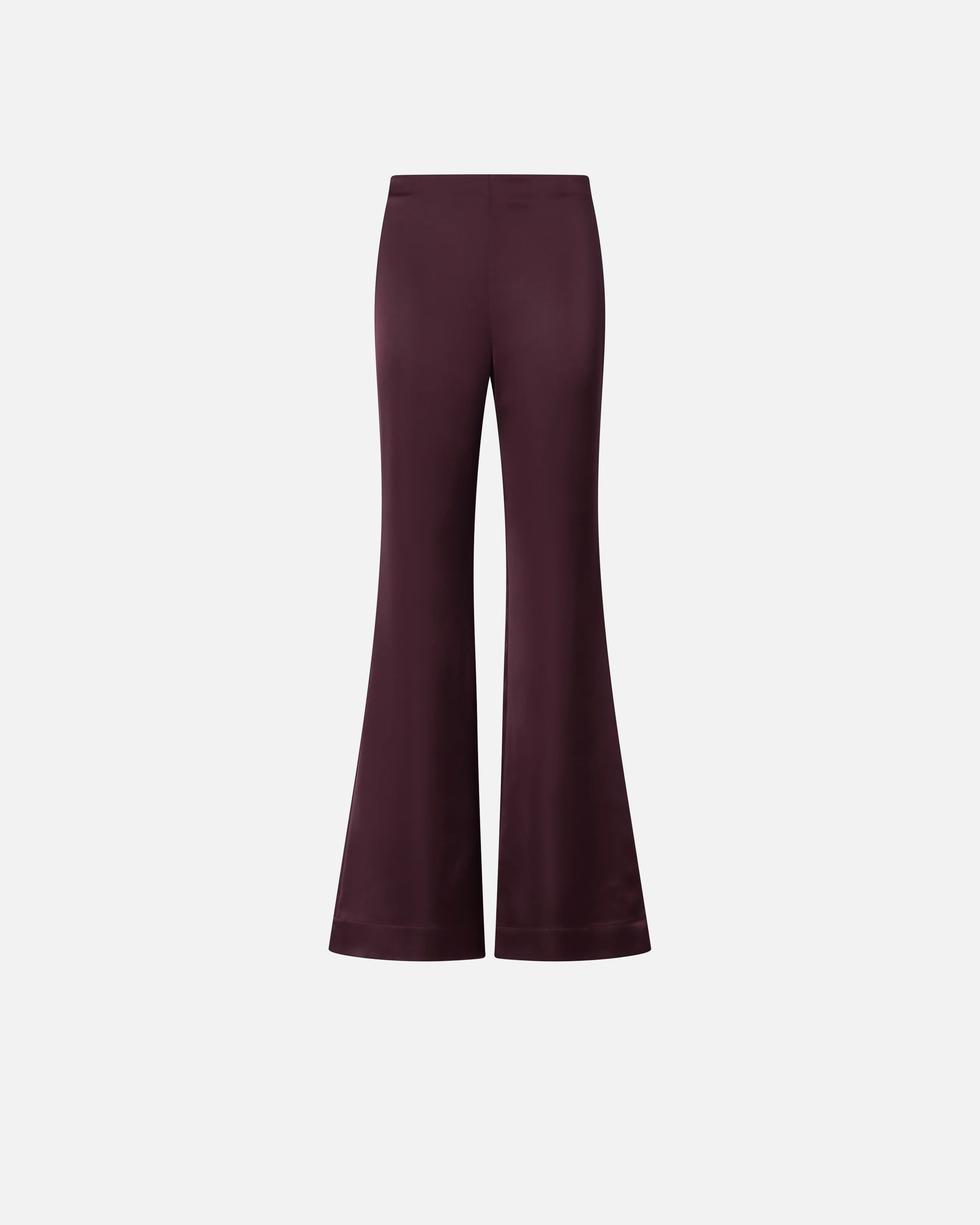 Pantaloni svasati in satin - Image 5
