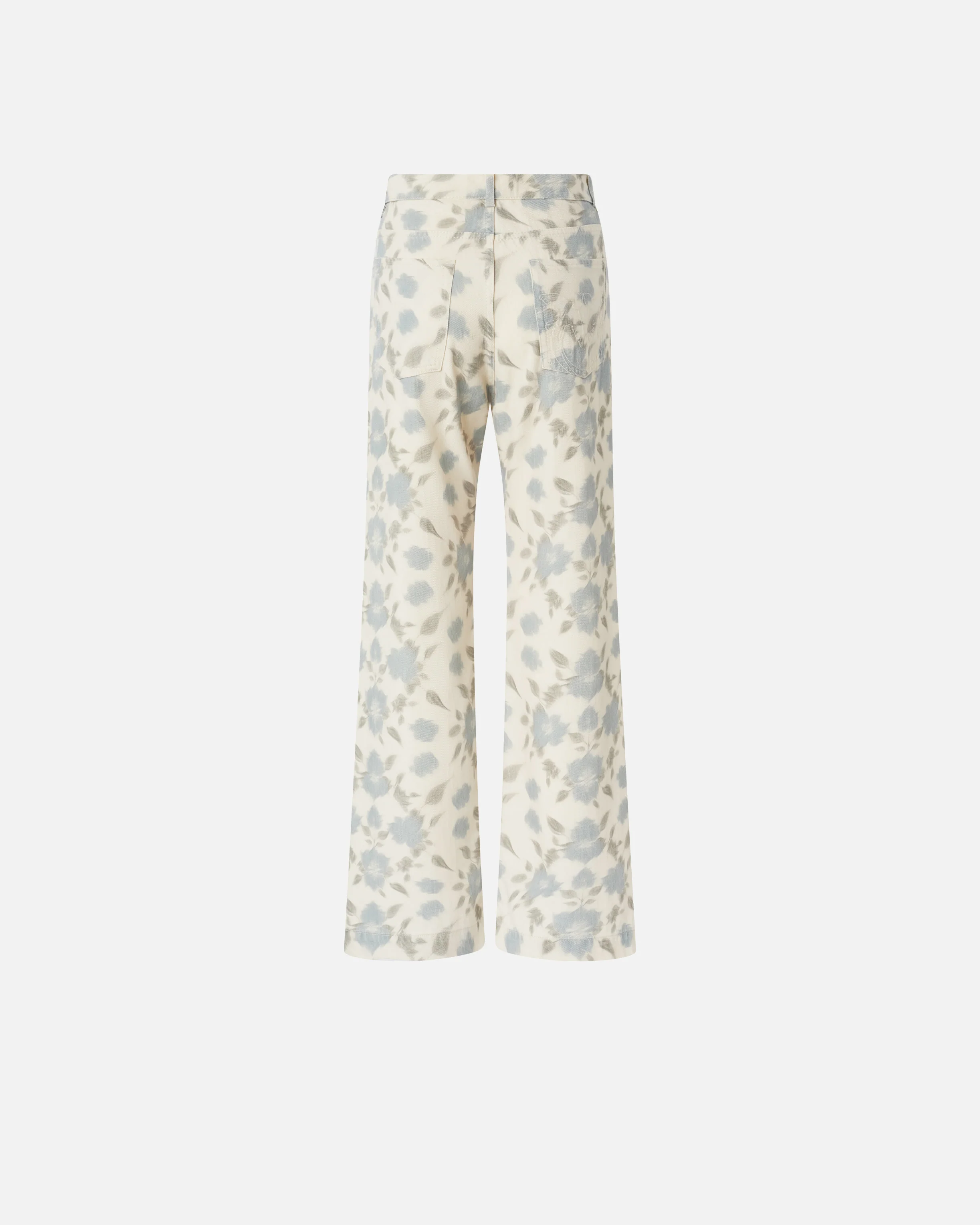 Pantaloni wide leg con stampa Cottage Flower - Image 6