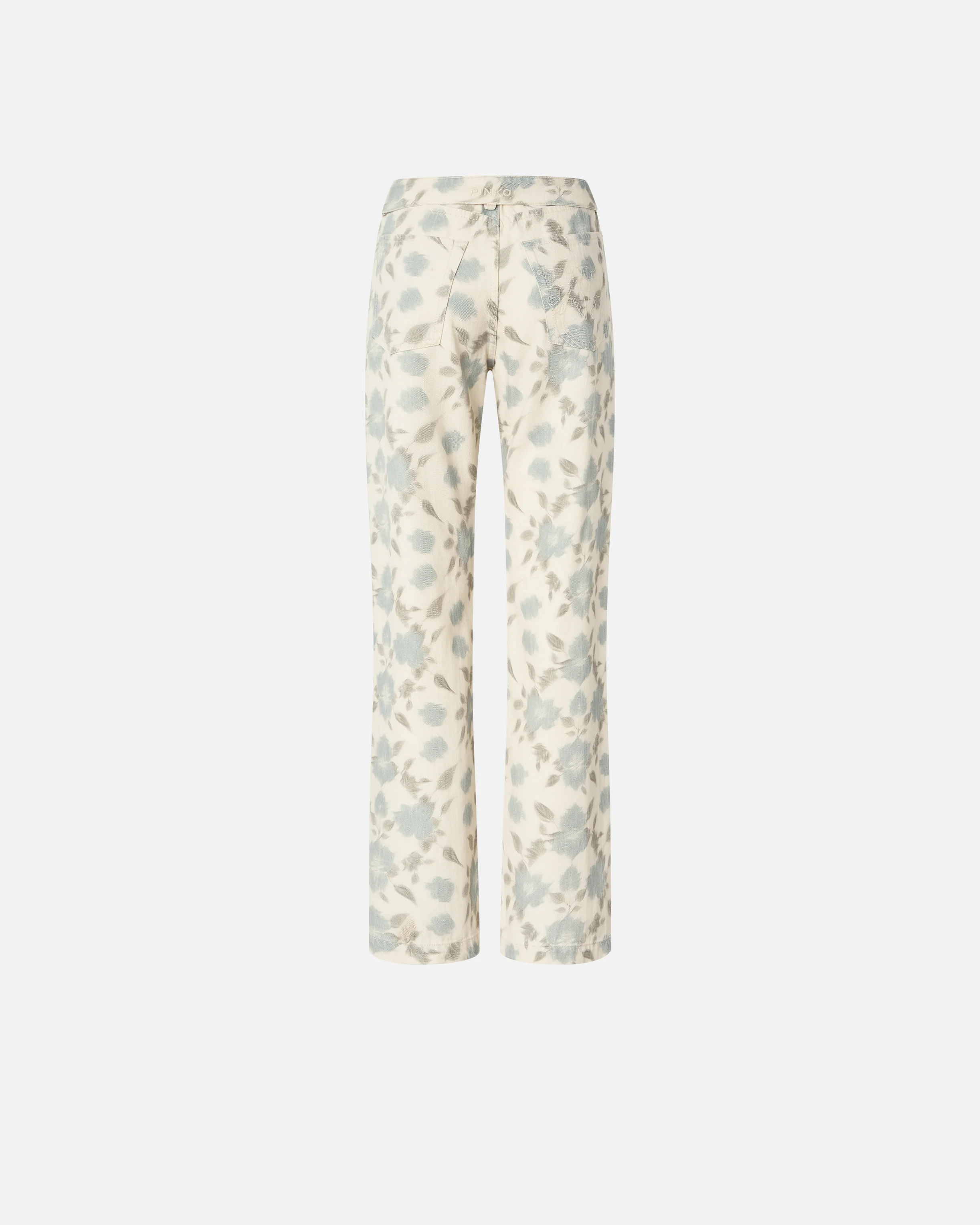 Pantaloni wide leg con stampa Cottage Flower - Image 8