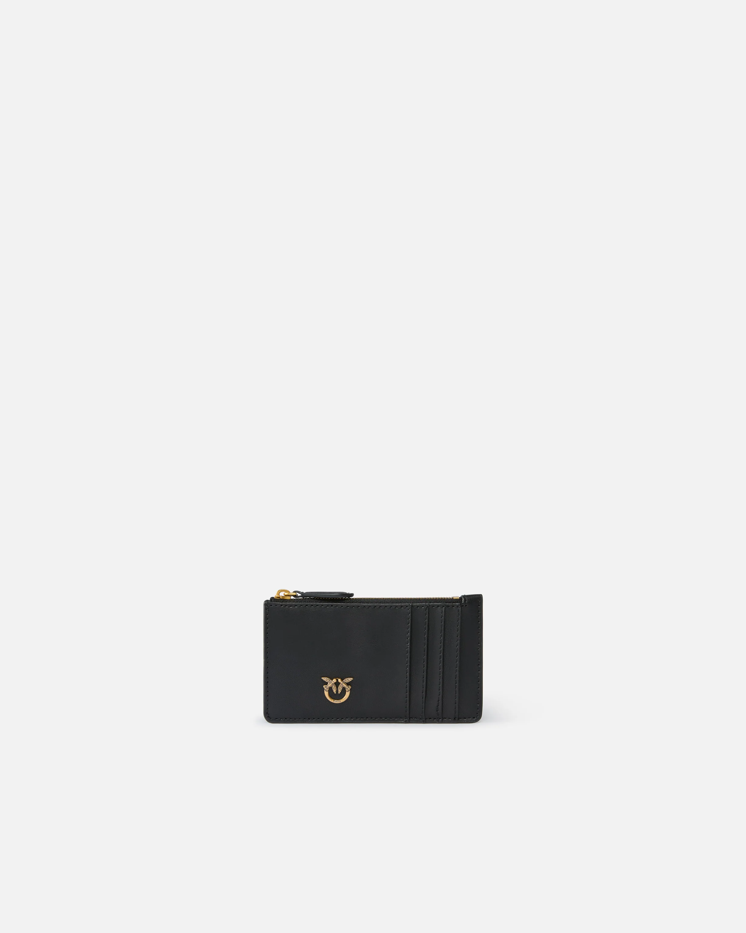 Porta carte chevron con zip