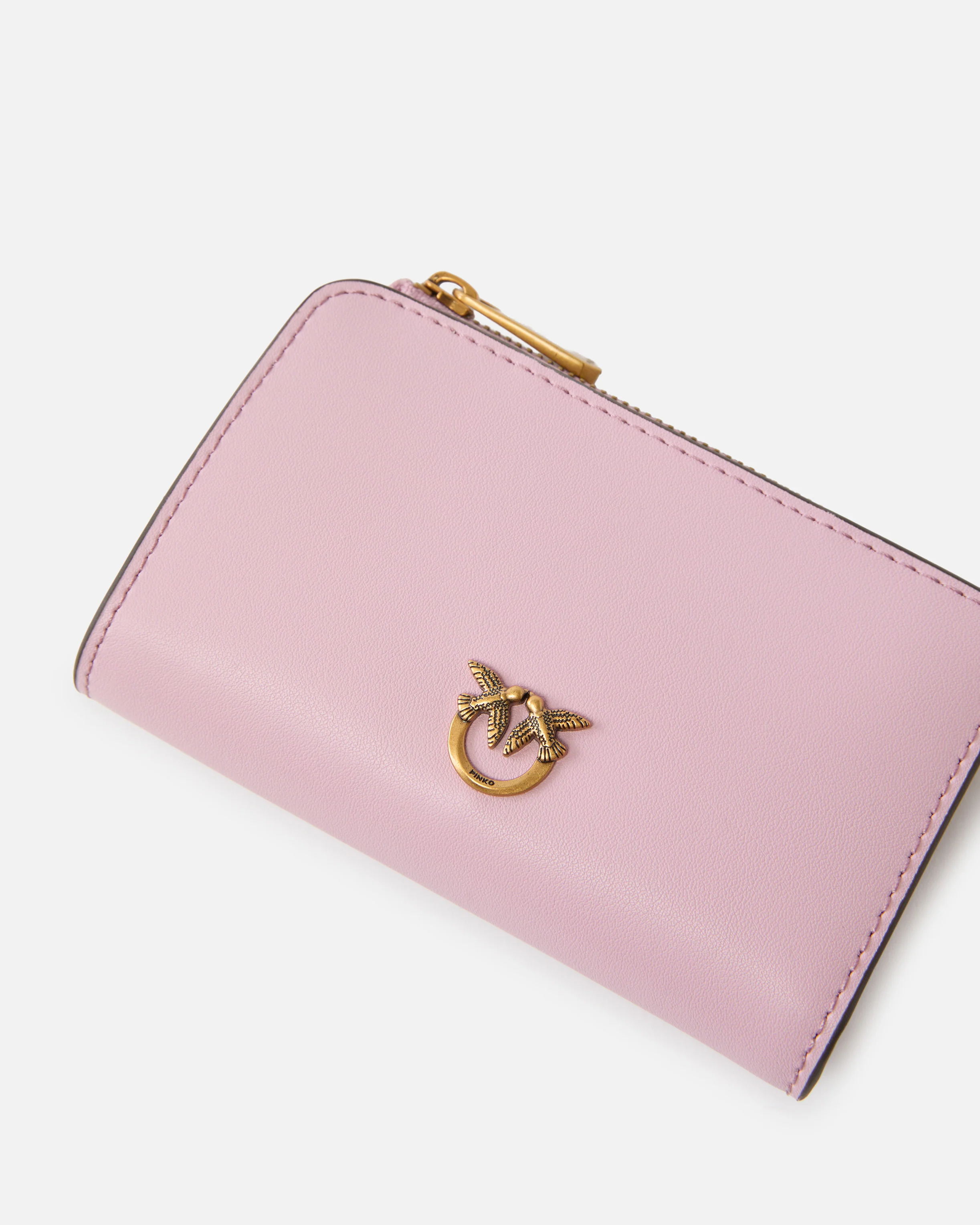 Portafoglio mini in pelle con Love Birds - Image 3