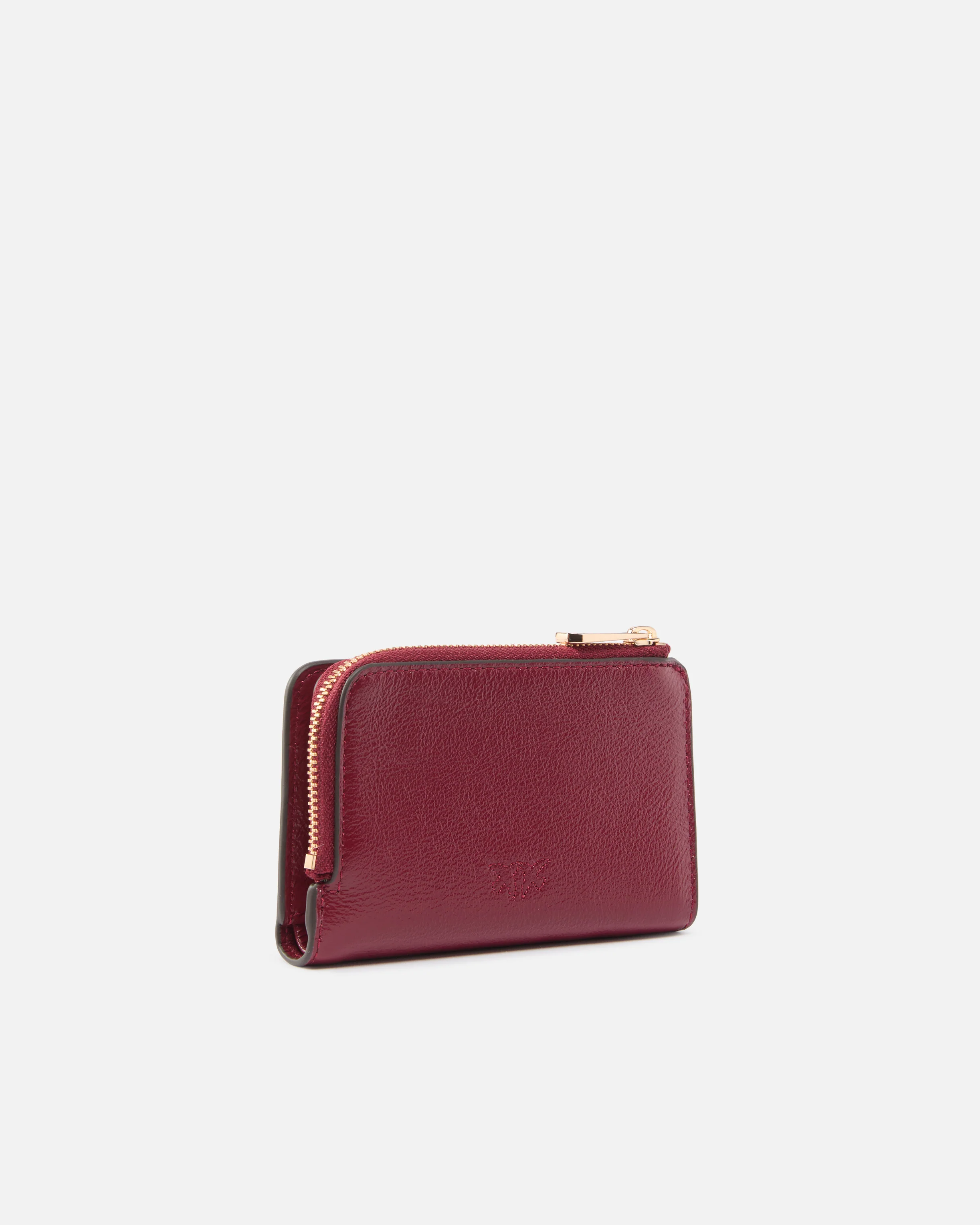 Portafoglio mini in pelle shiny con Love Birds - Image 2