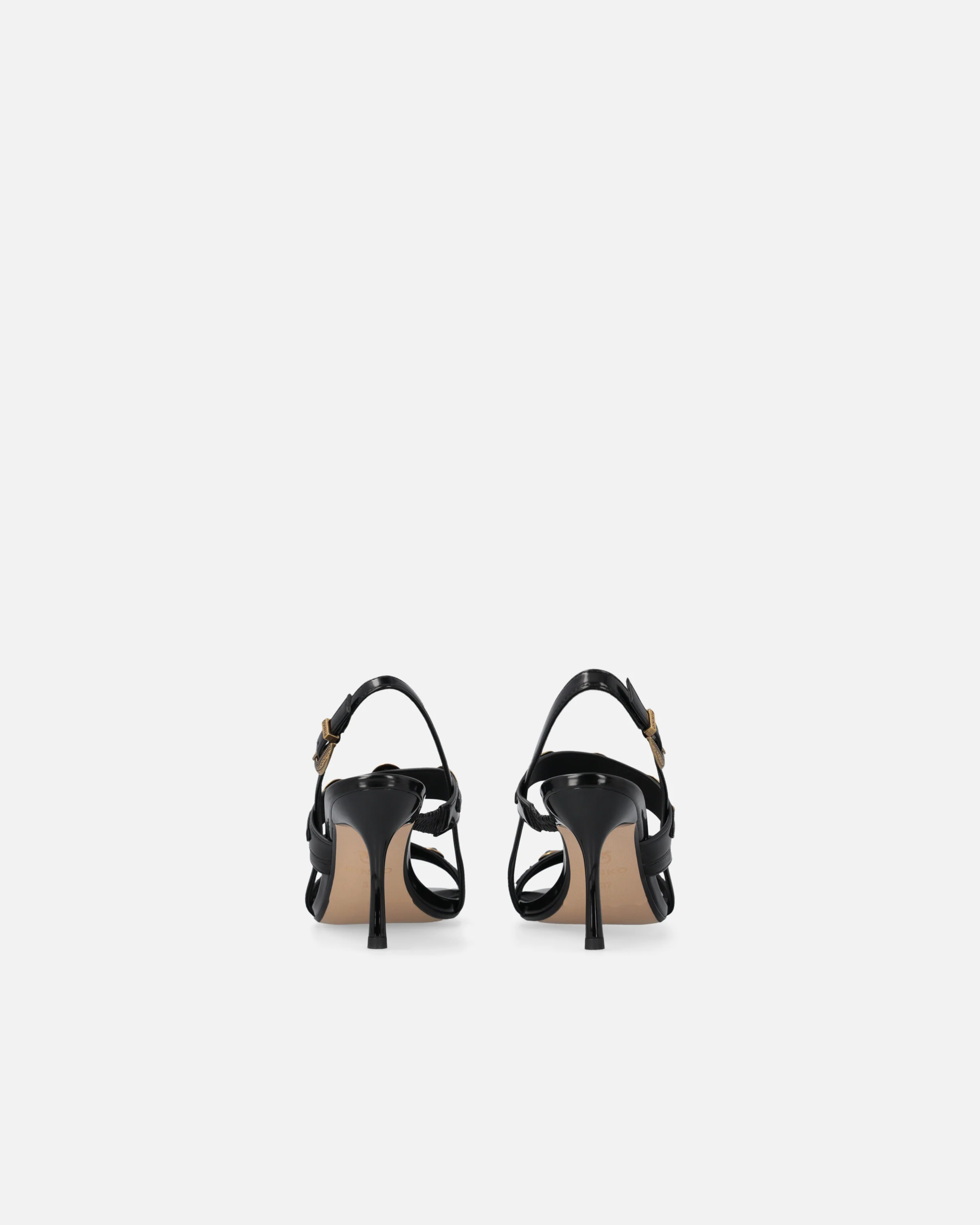 Sandali slingback alti con cinturini e borchie - Image 8