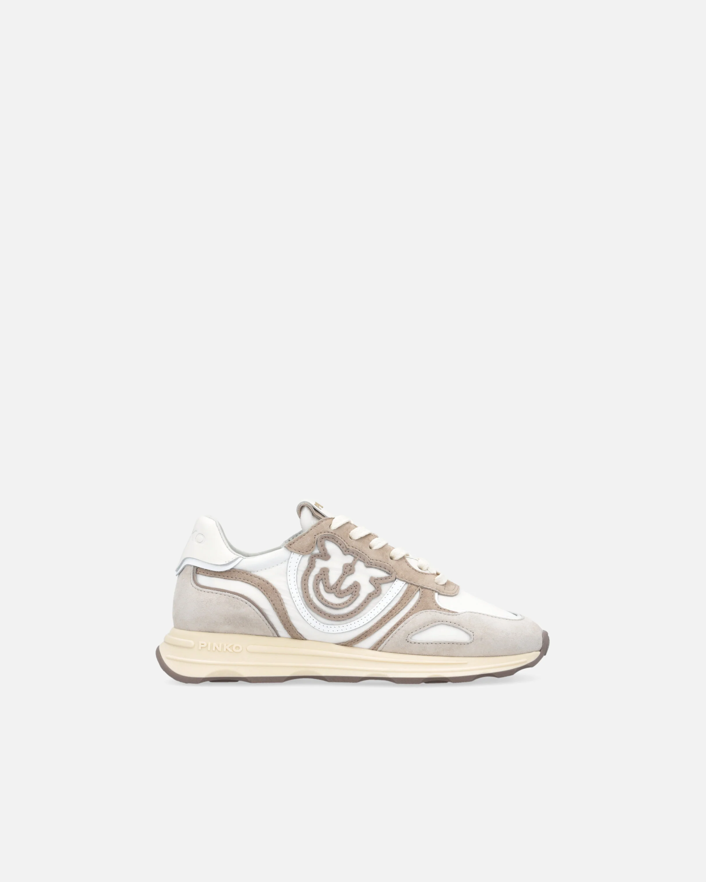 Scarpe da ginnastica in suede con logo